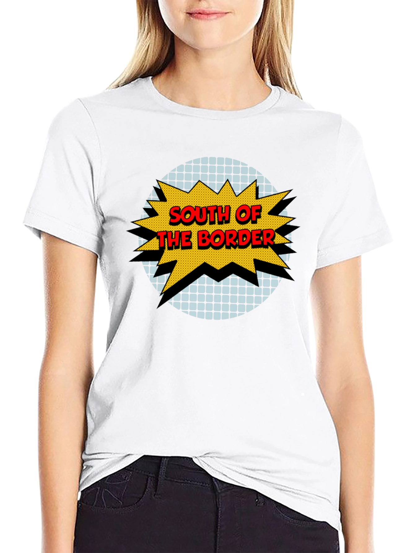 Black South of the Border Graphic Tee view 9