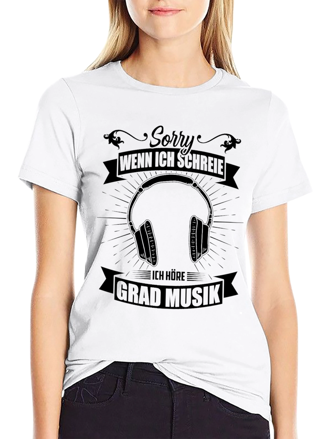 Black Music Lover Tee: Sorry When I Scream, I'm Listening to Music view 9