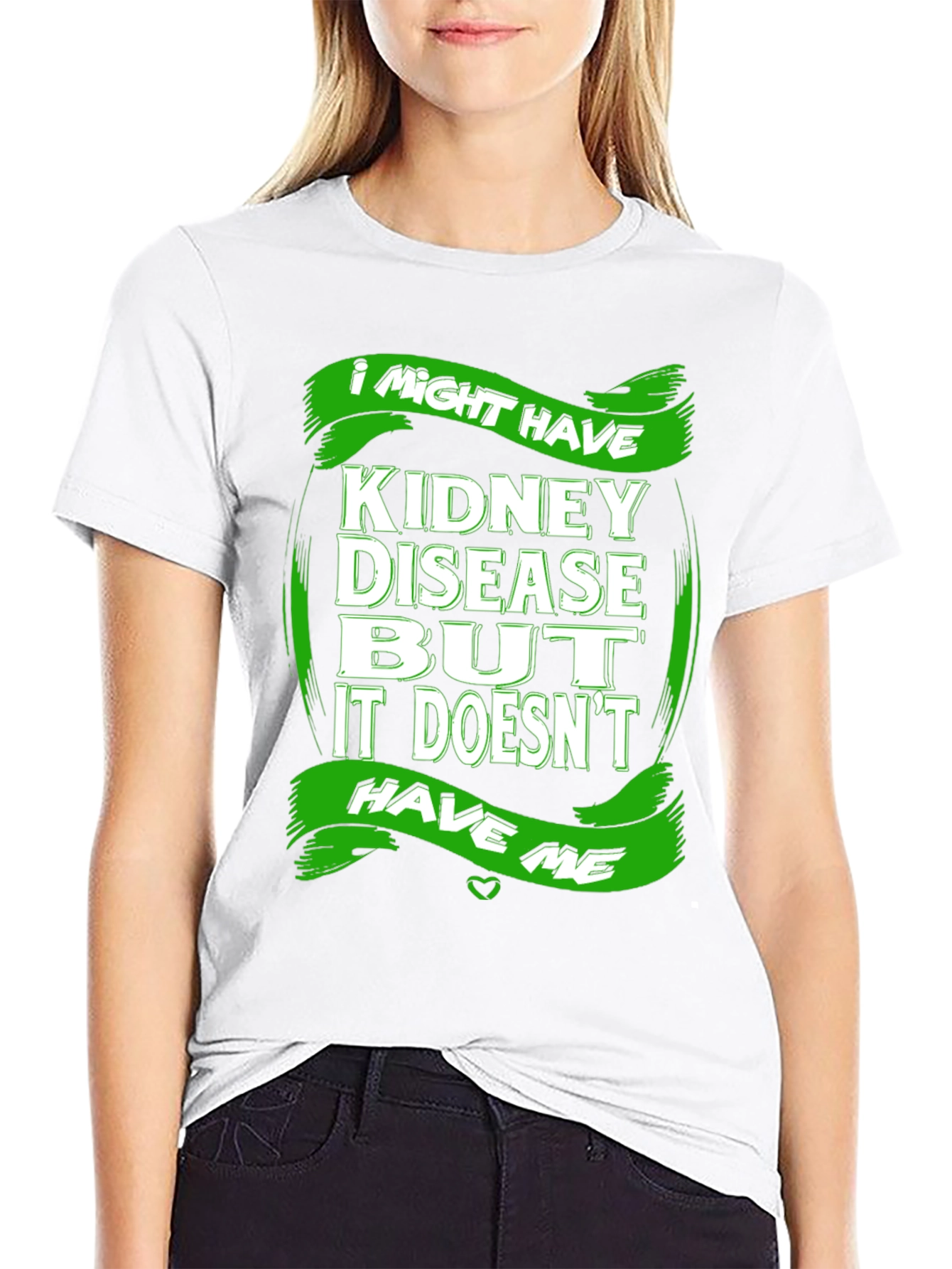 Black Kidney Disease Awareness T-Shirt - I Might Have view 9