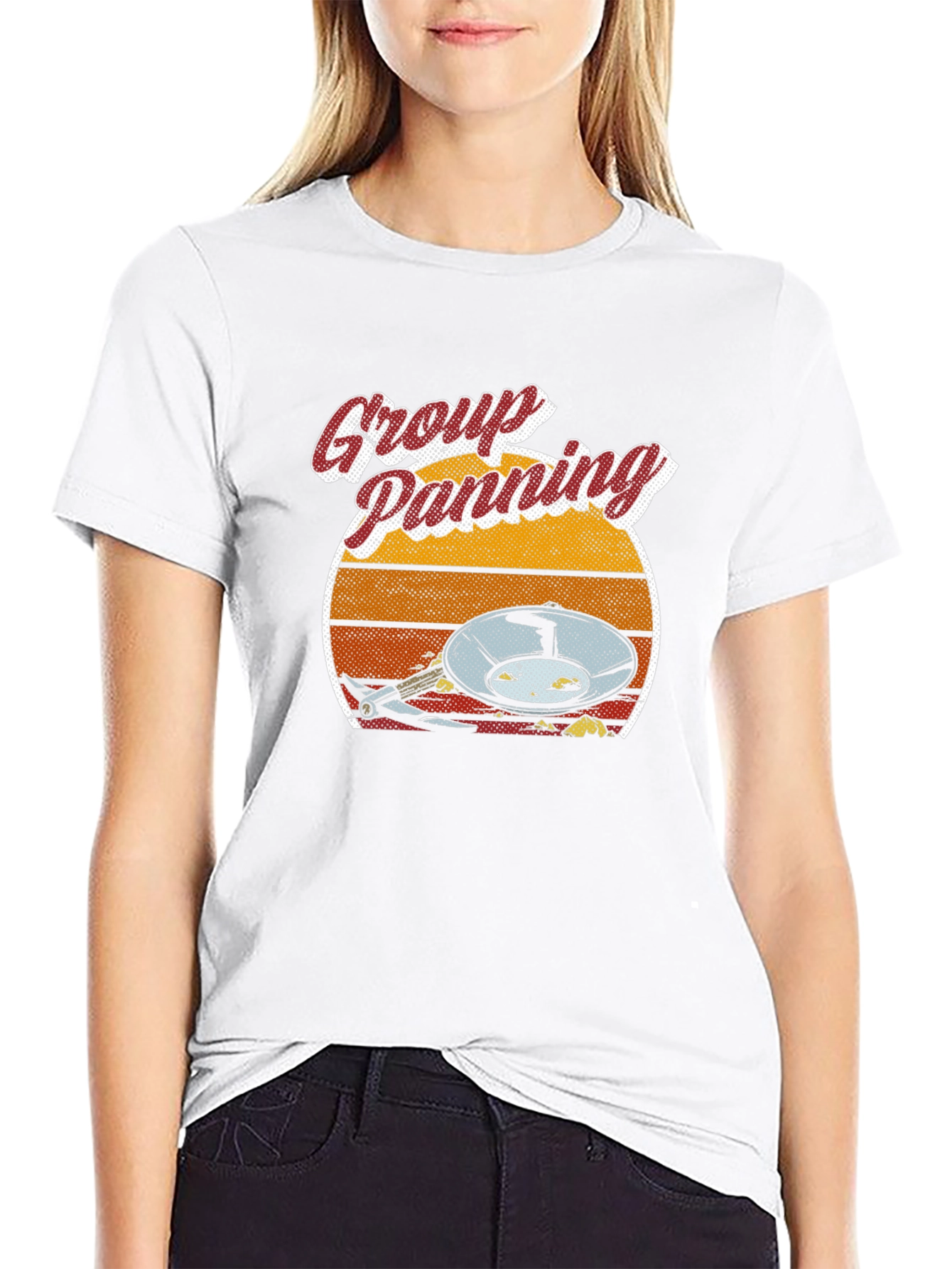 Black Group Panning Graphic T-Shirt - Gold Prospecting Tee view 9