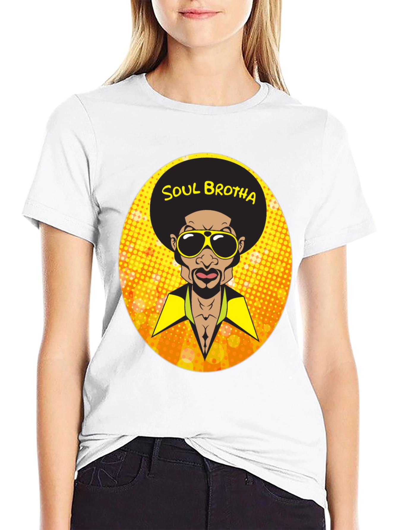 Soul Brotha Retro Graphic T-Shirt - 9