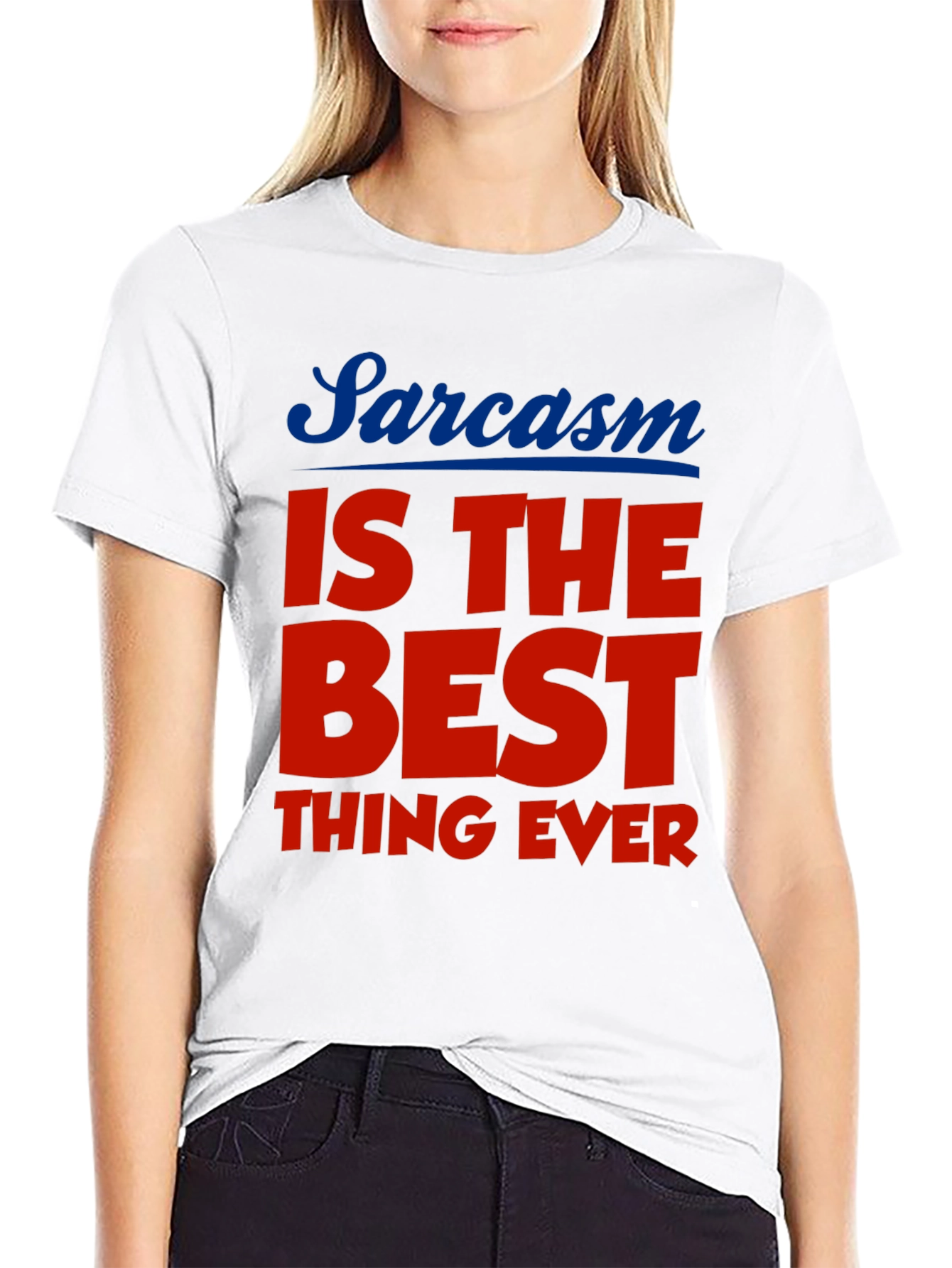 Black Sarcasm is the Best Thing Ever T-Shirt view 9