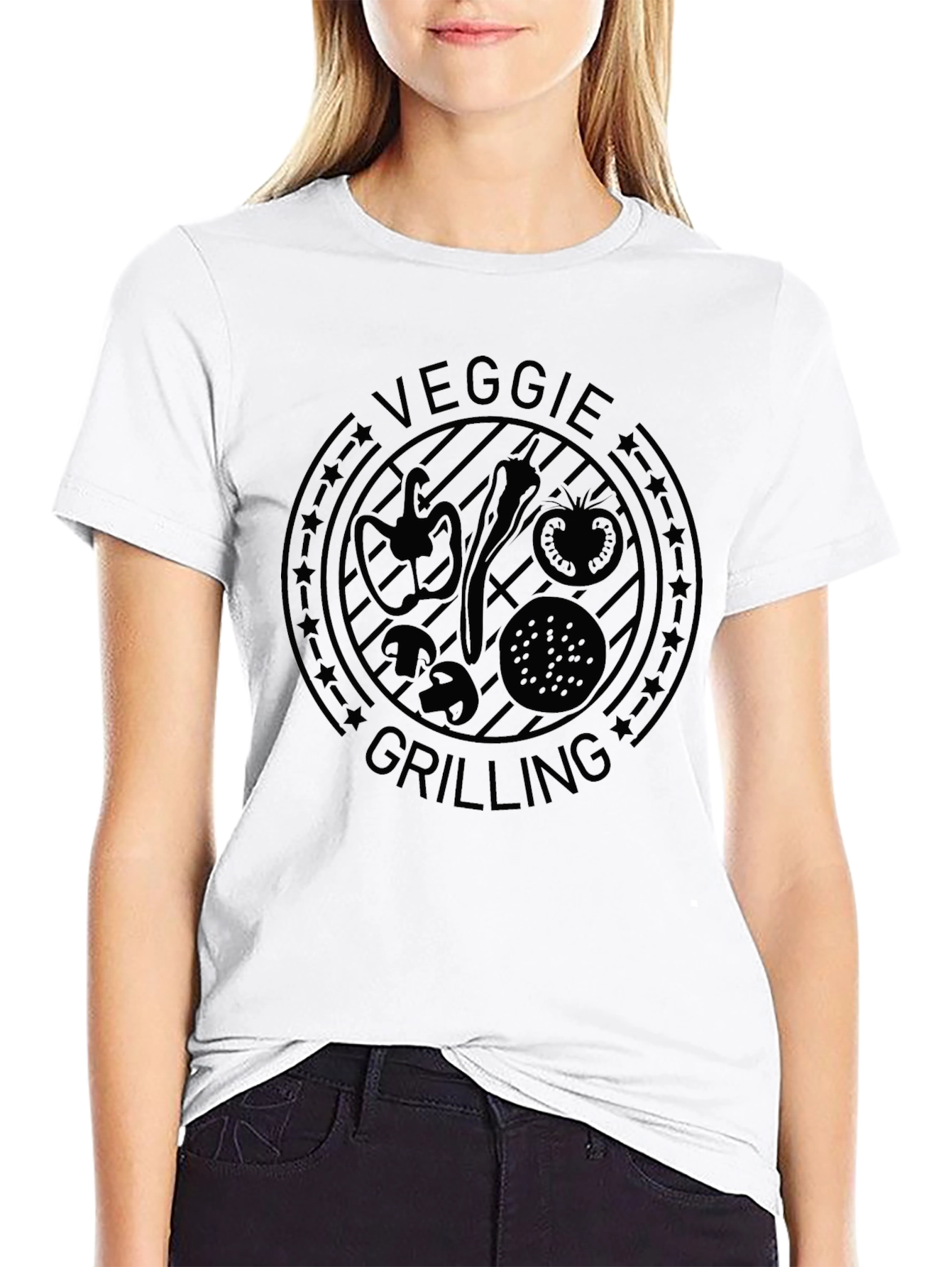 Veggie Grilling Graphic T-Shirt - 9