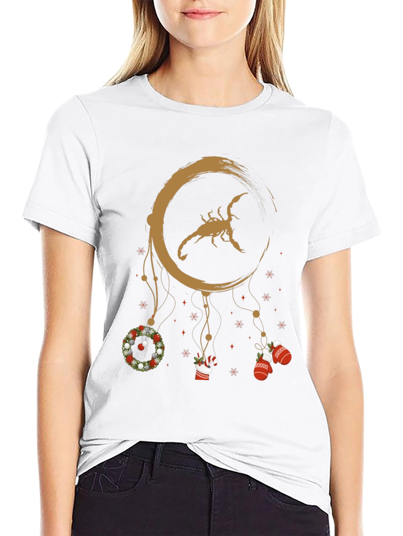 Black Scorpion Dreamcatcher Graphic Tee view 9