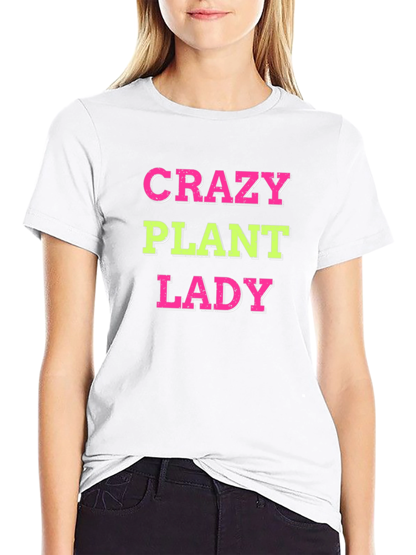 Crazy Plant Lady T-Shirt - Fun Gardening Tee - 9