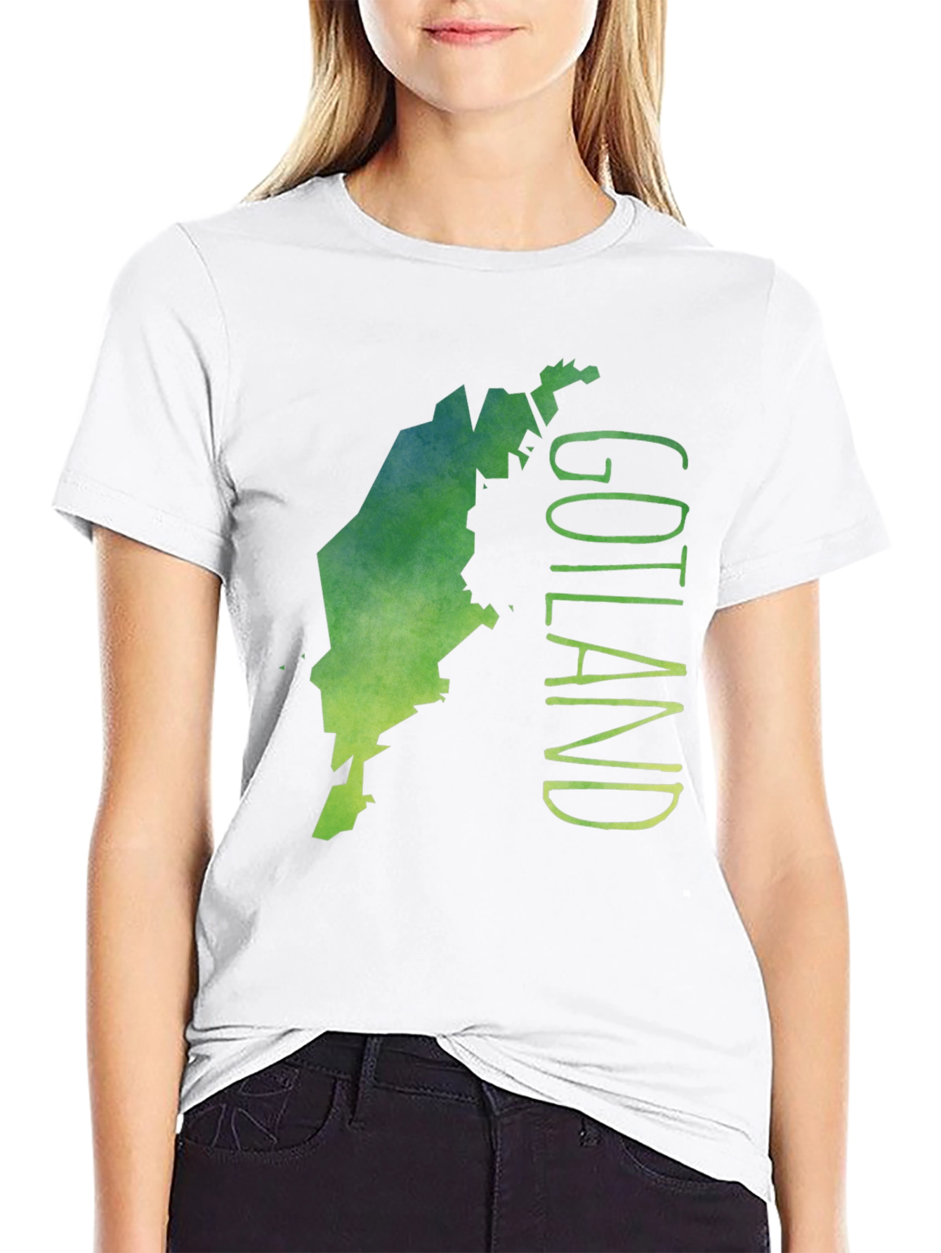 Gotland Map Graphic Tee - Unique Island Design - 9