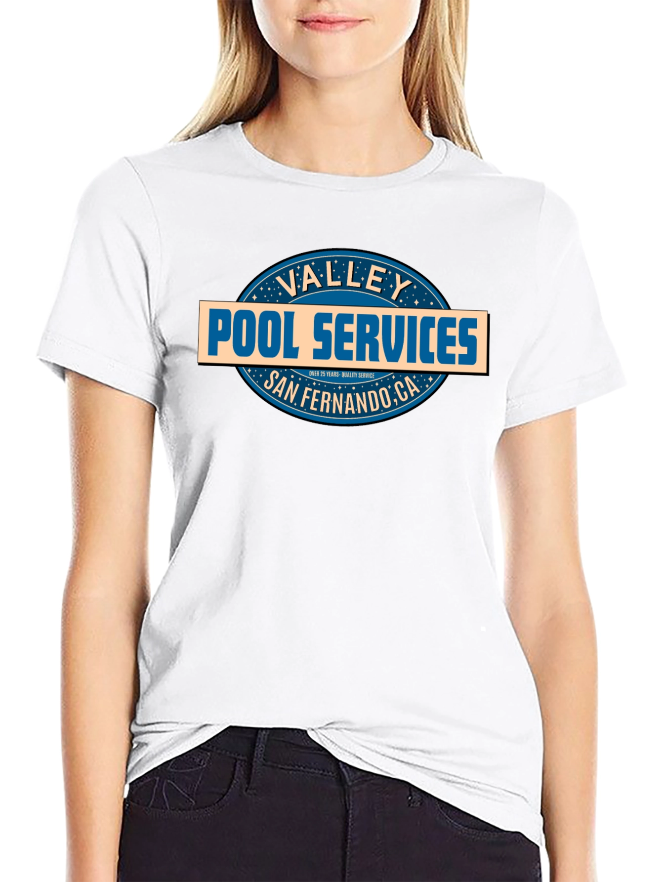 Black Valley Pool Services T-Shirt - San Fernando, CA view 9