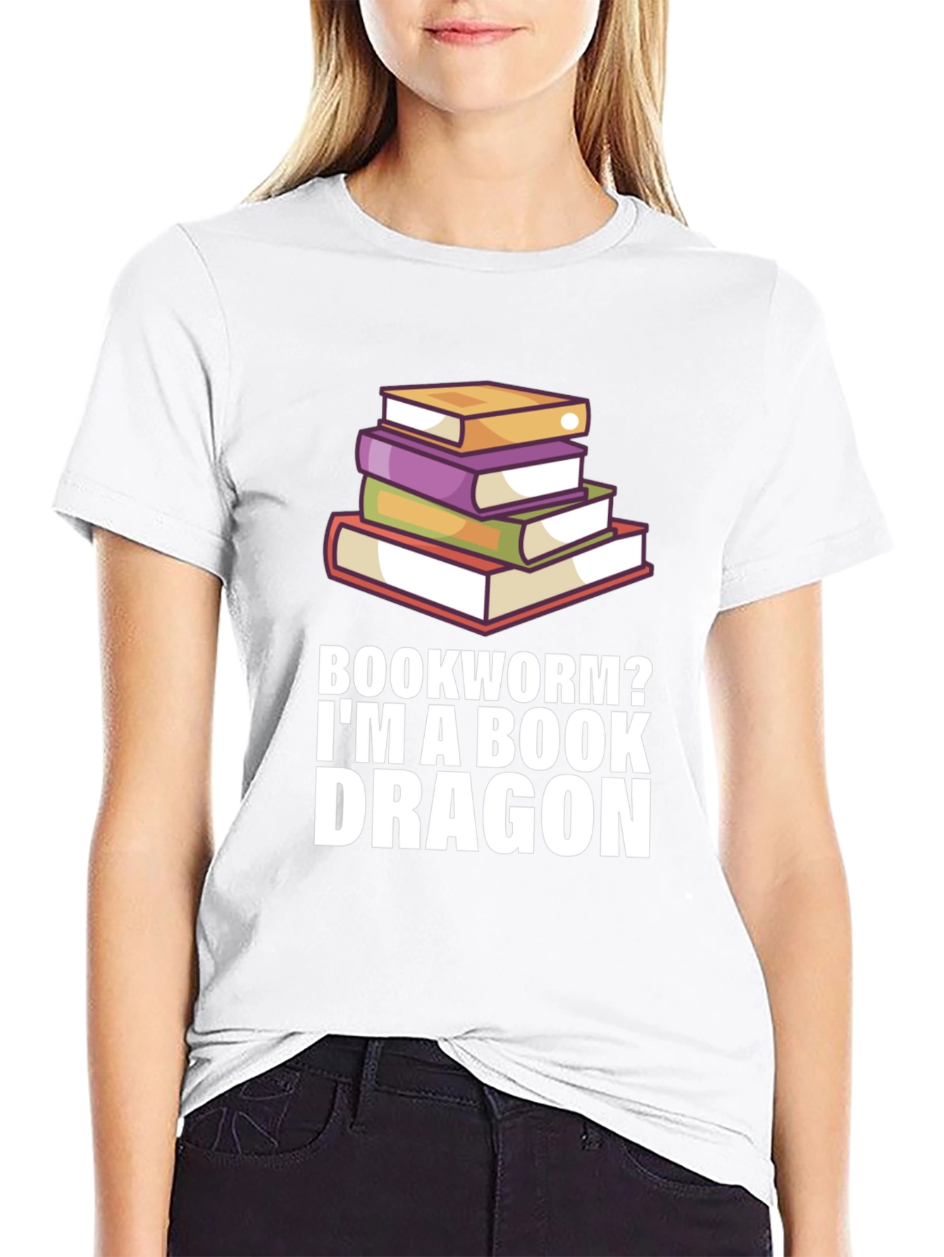 Black Book Dragon Graphic Tee - Black Cotton T-Shirt view 9