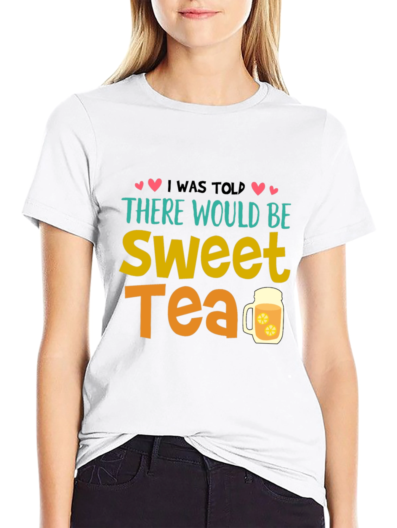 Black Sweet Tea Graphic T-Shirt view 9