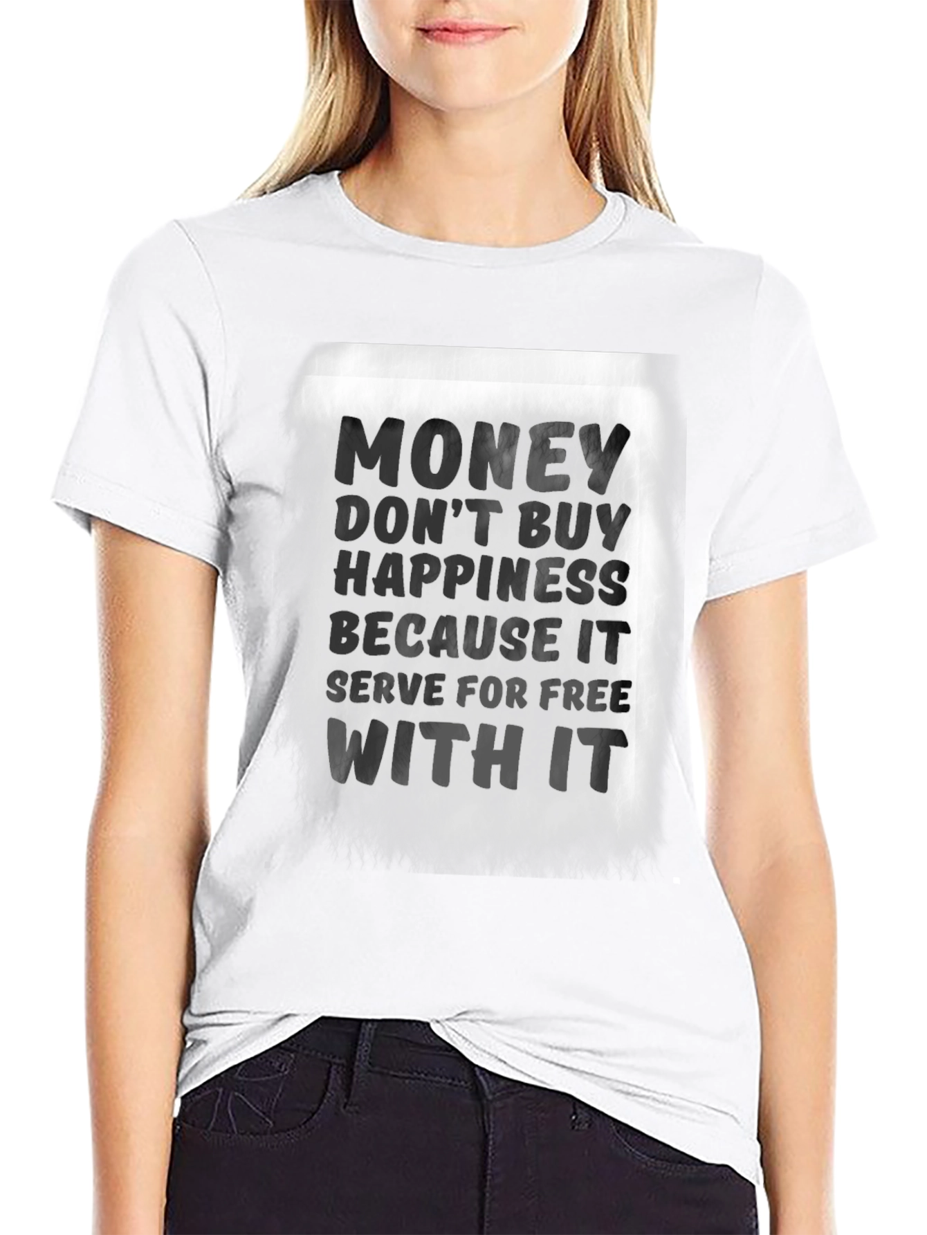 Money Doesn't Buy Happiness T-Shirt - 9