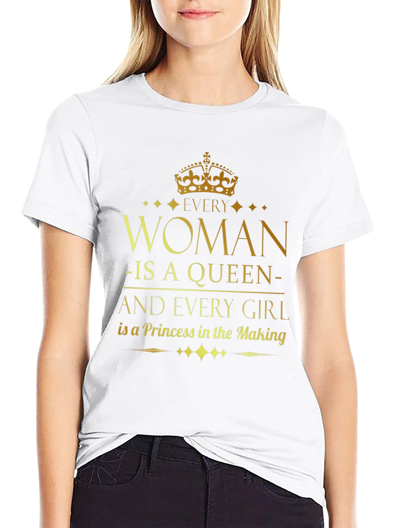 Black Every Woman Is a Queen T-Shirt view 9