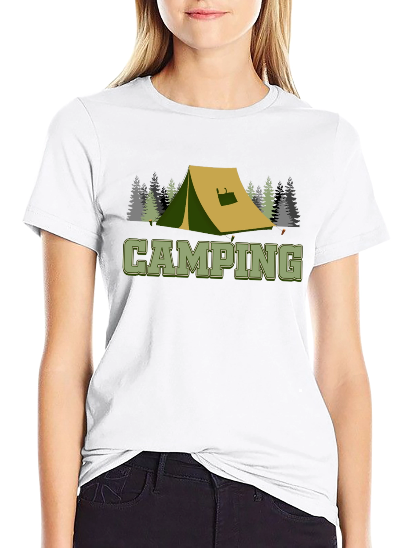Camping Tent Graphic Tee - Outdoor Adventure Shirt - 9