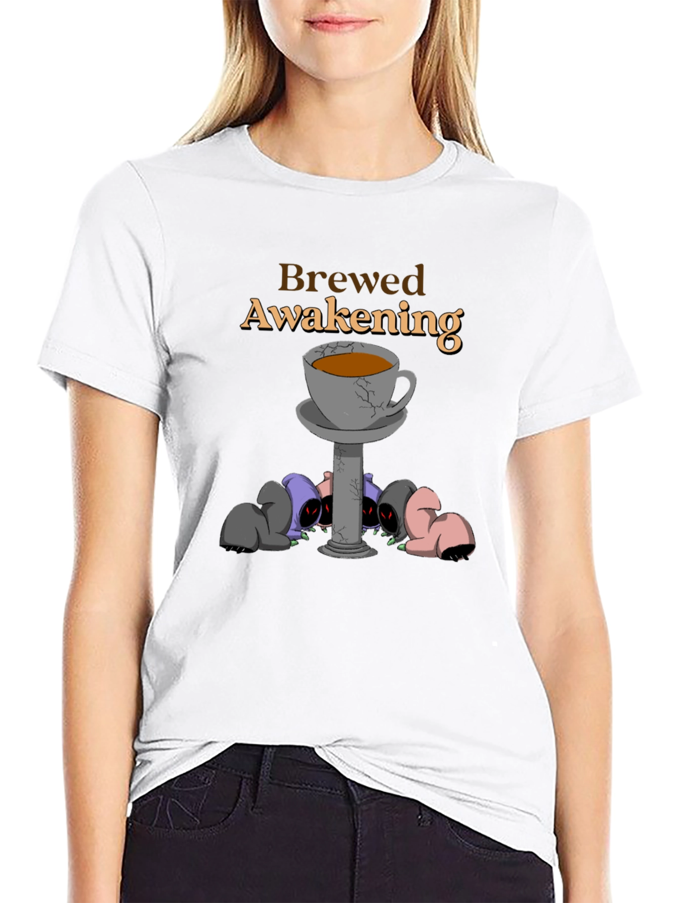 Black Brewed Awakening Graphic Tee view 9