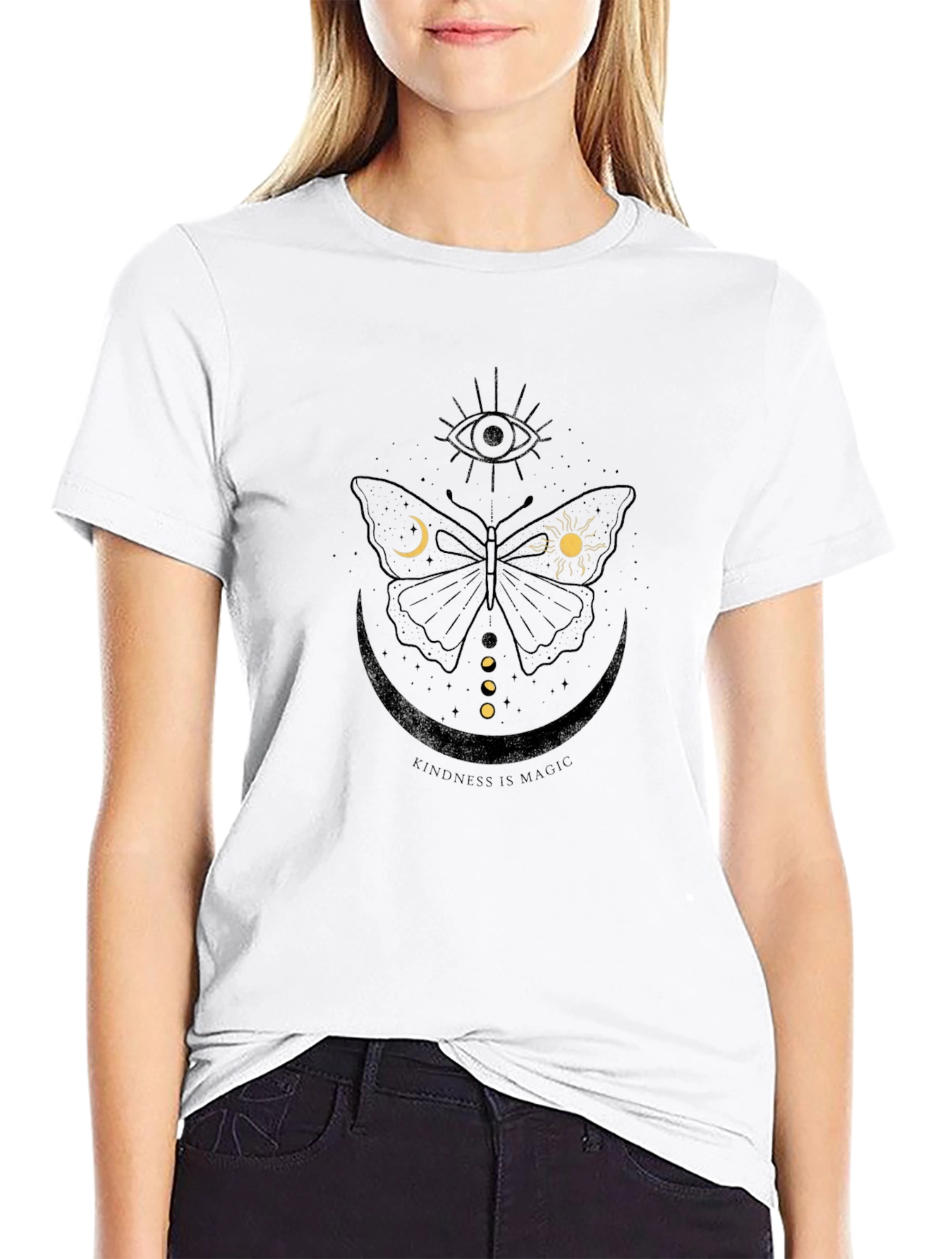 Kindness Is Magic Butterfly Graphic Tee - 9