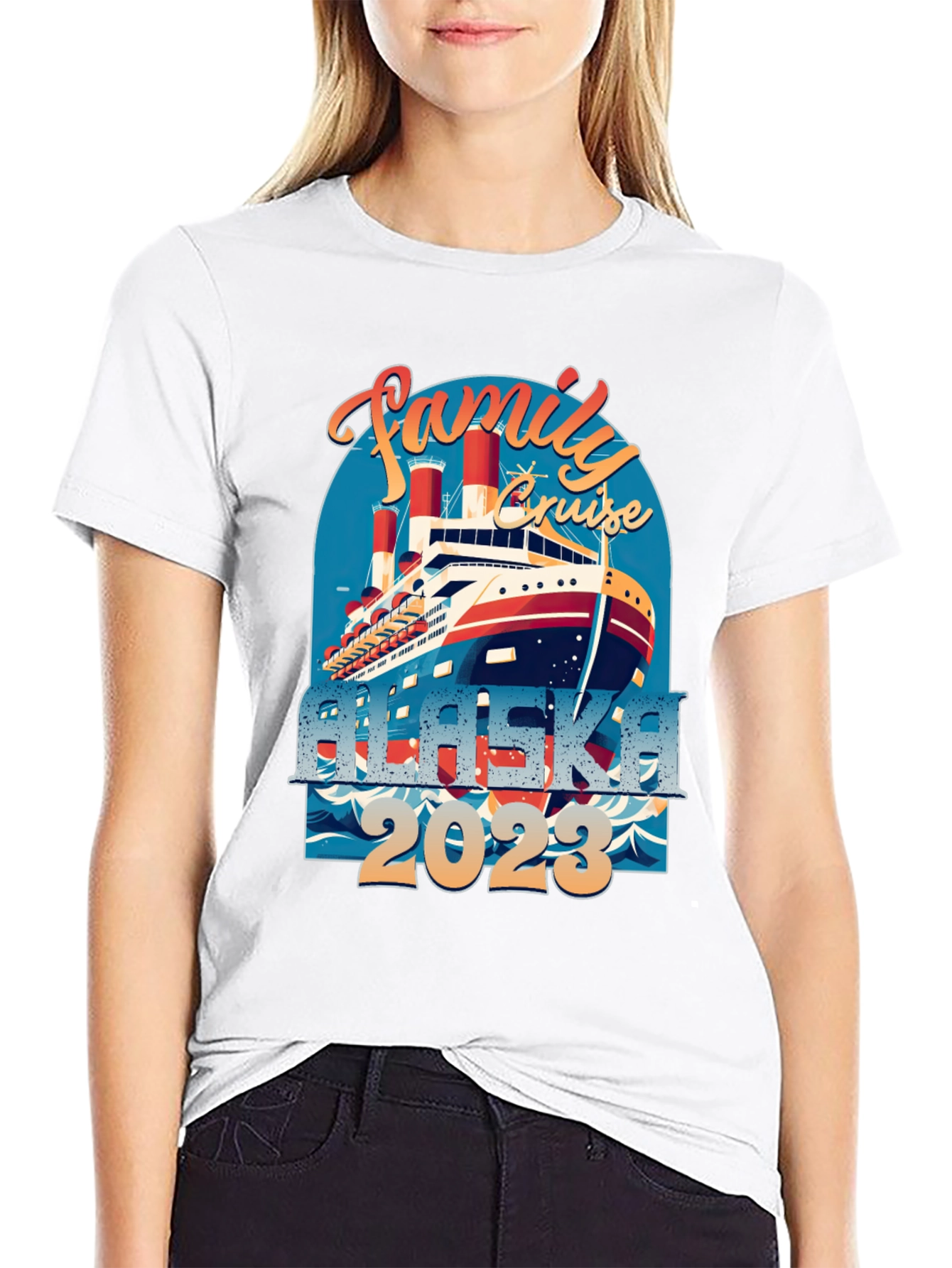 Family Alaska Cruise 2023 T-Shirt - 9