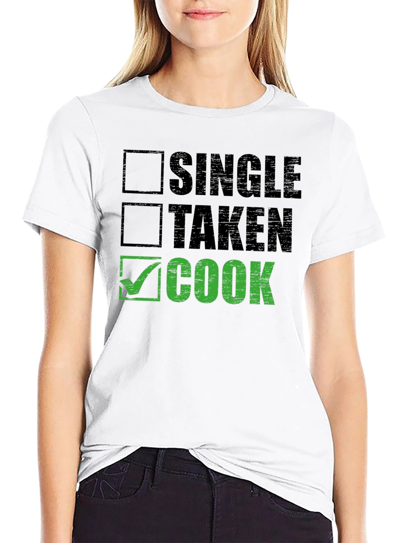 Black Single Taken Cook Graphic T-Shirt view 9