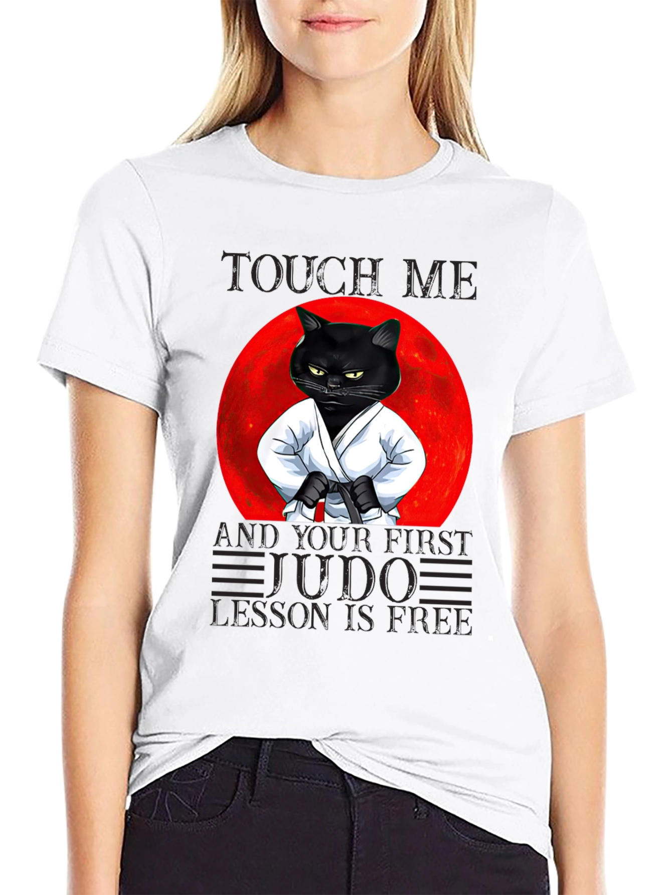 Funny Judo Cat T-Shirt - 9