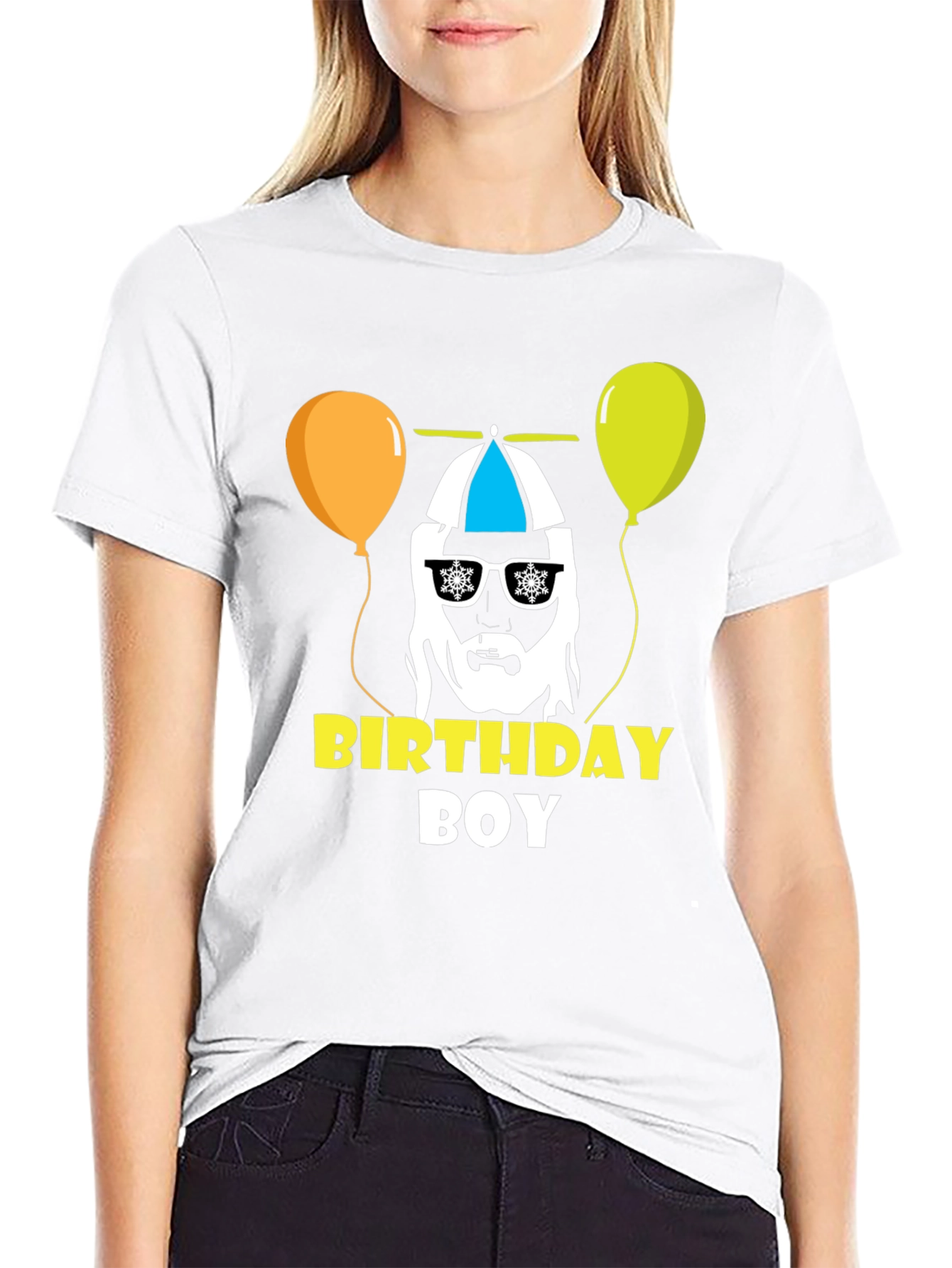 Black Birthday Boy Graphic Tee - Fun Party Shirt view 9
