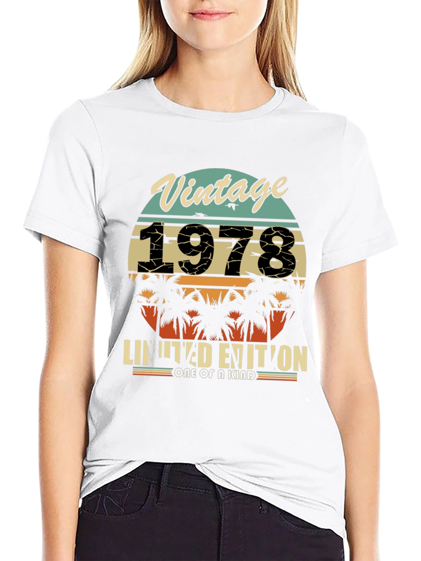 Black Vintage 1978 Limited Edition T-Shirt view 9