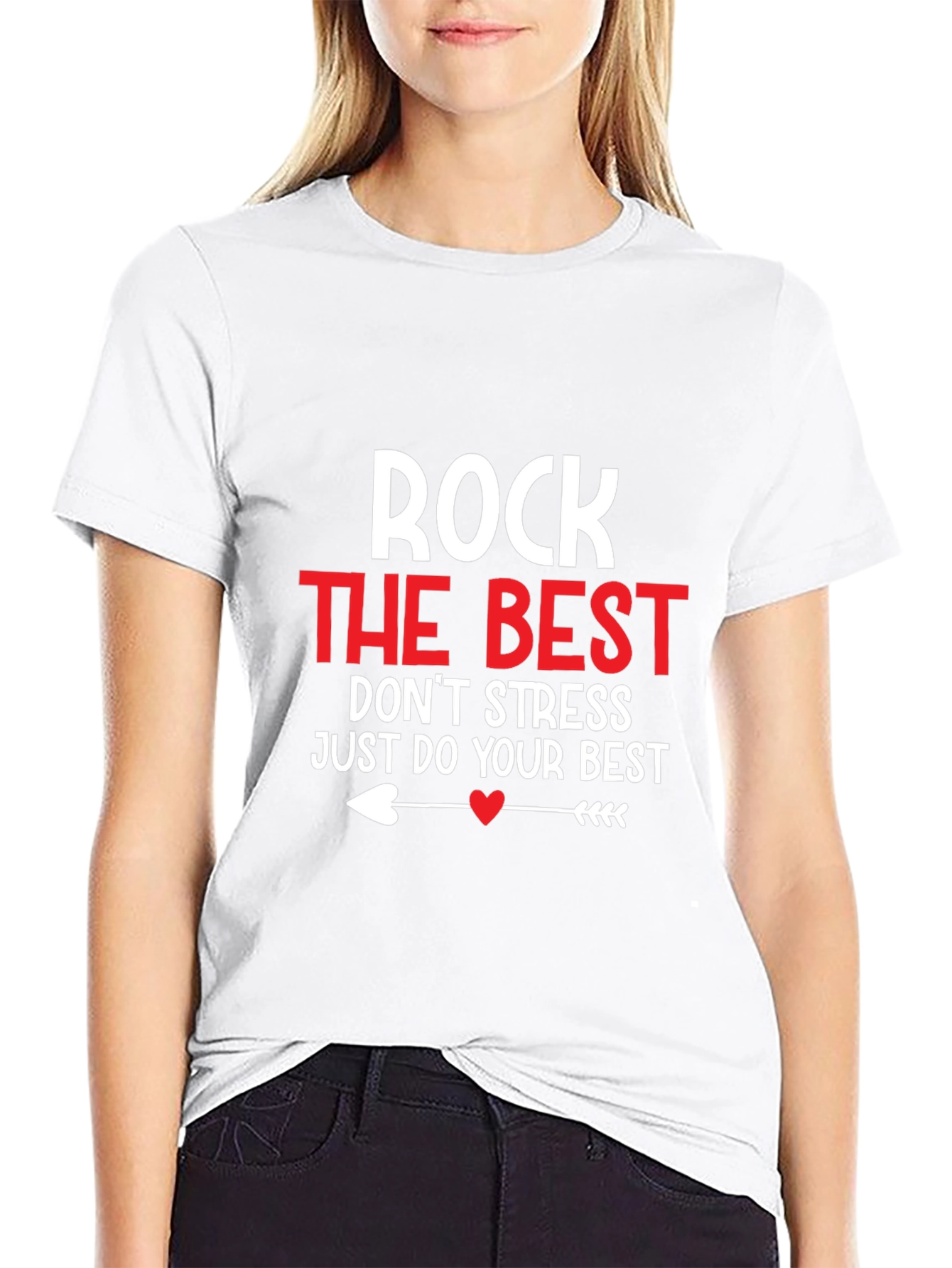 Black Rock the Best Graphic Tee - Black view 9