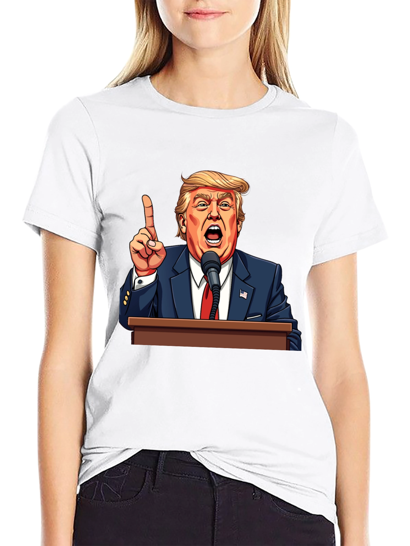 Trump Graphic Tee - Political Humor Apparel - 9