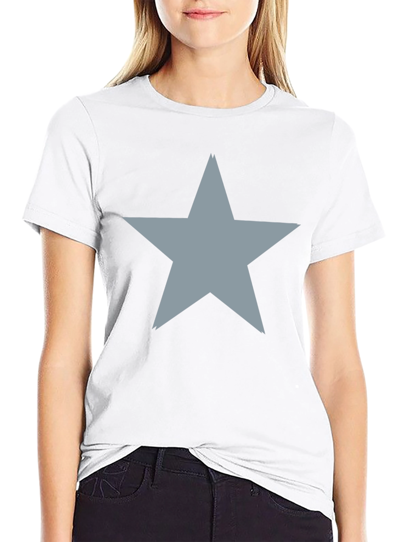 Black Star Graphic Tee - Modern Casual view 9