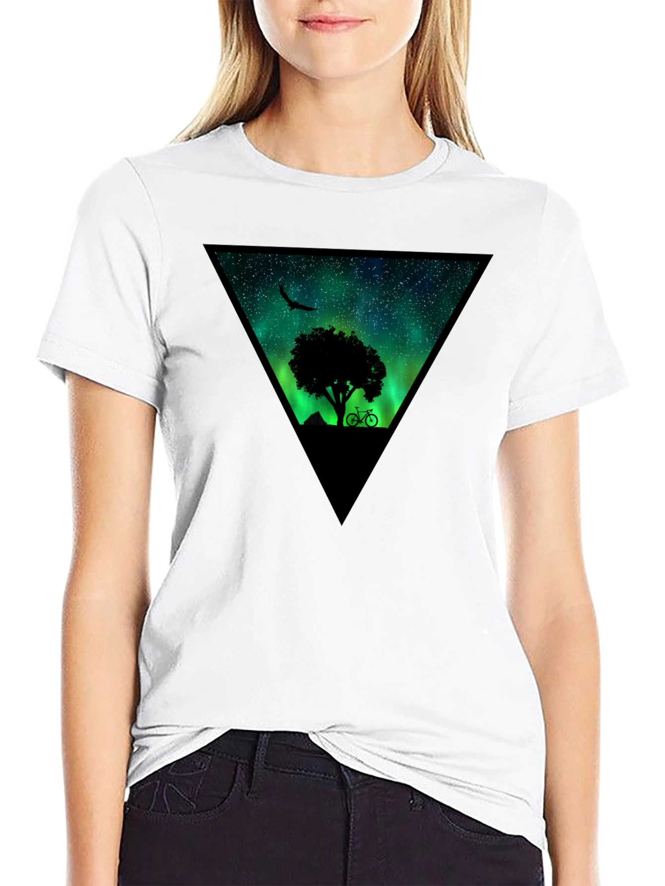 Nature Silhouette Graphic Tee - 9