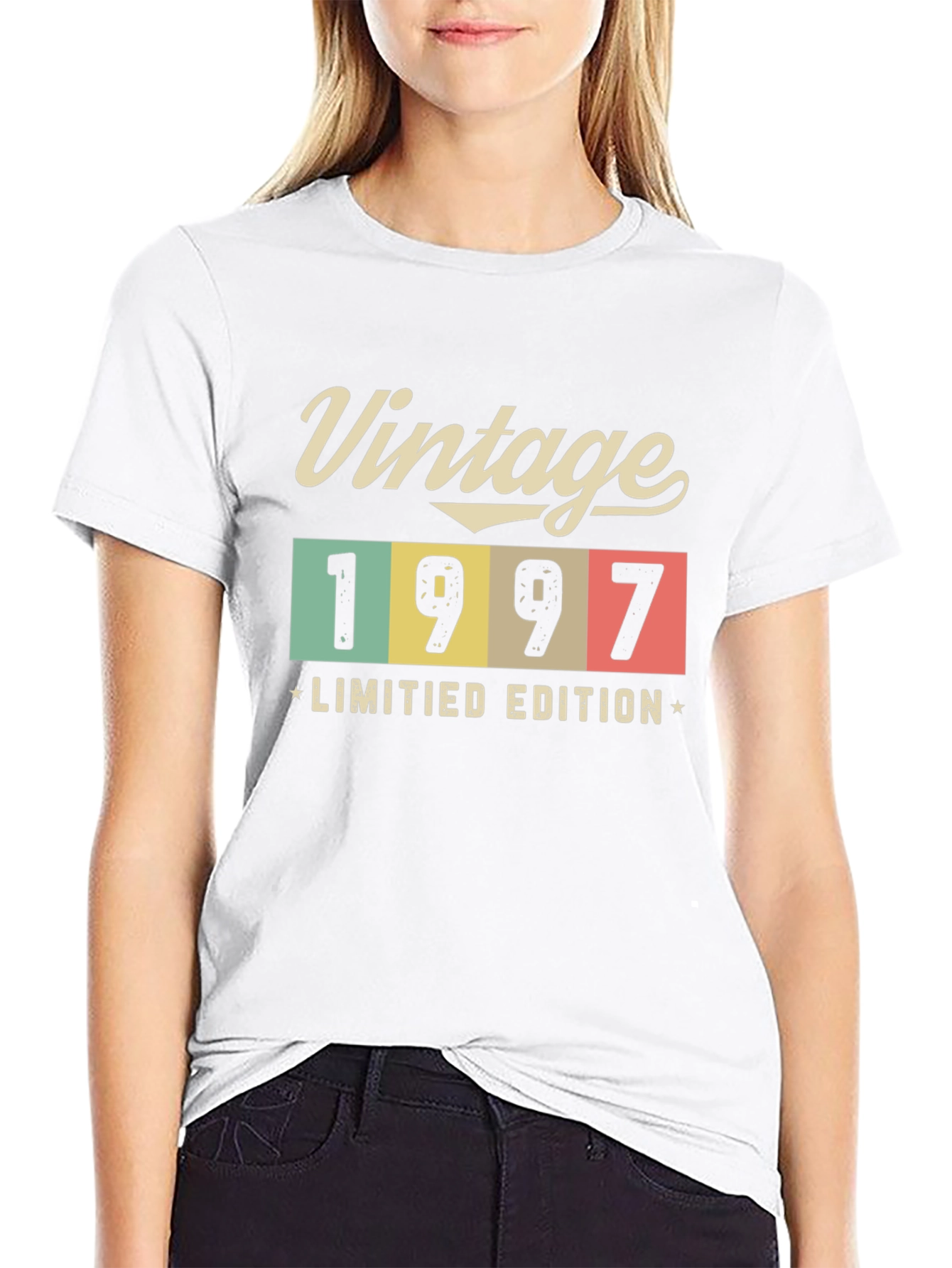 Black Vintage 1997 Limited Edition Graphic T-Shirt view 9