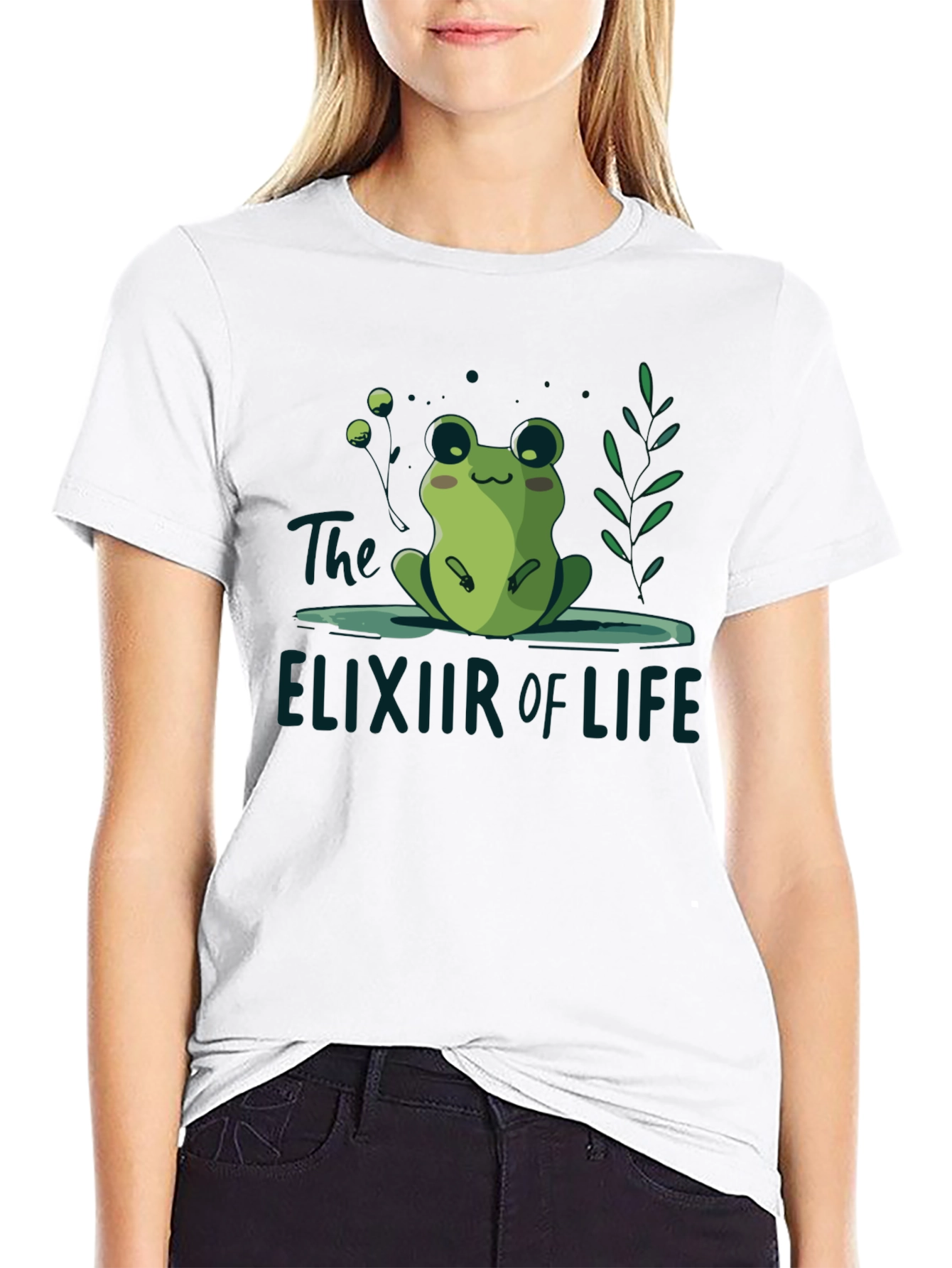 Black Frog Elixir of Life Graphic Tee - Relaxed Fit view 9