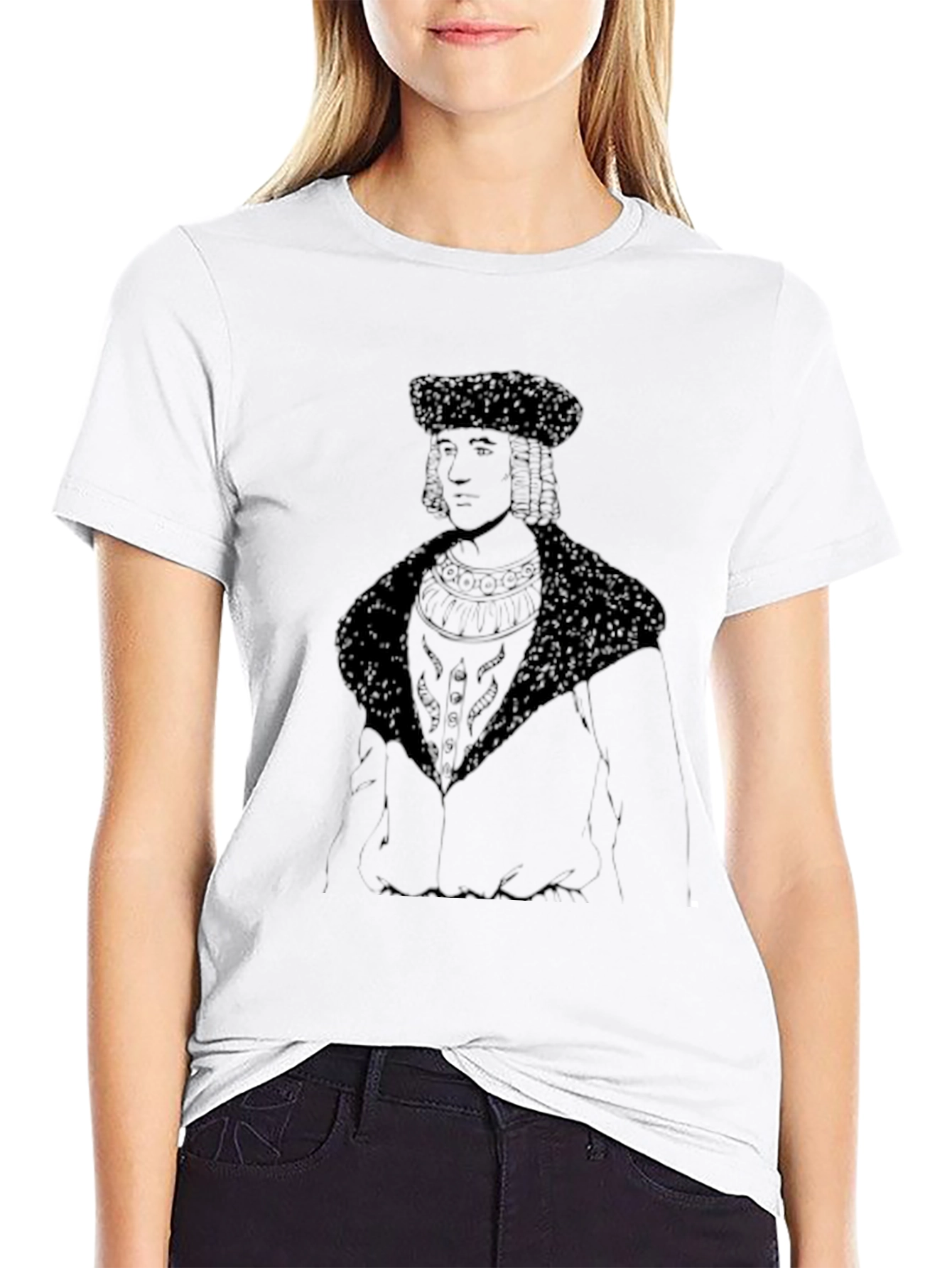 Historical Figure T-Shirt - Classic Black Tee - 9