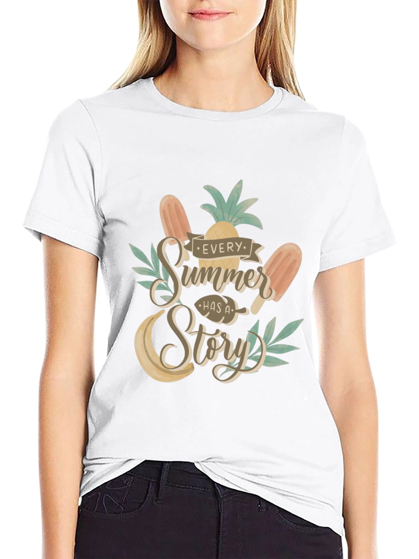 Black Every Summer Has a Story T-Shirt view 9