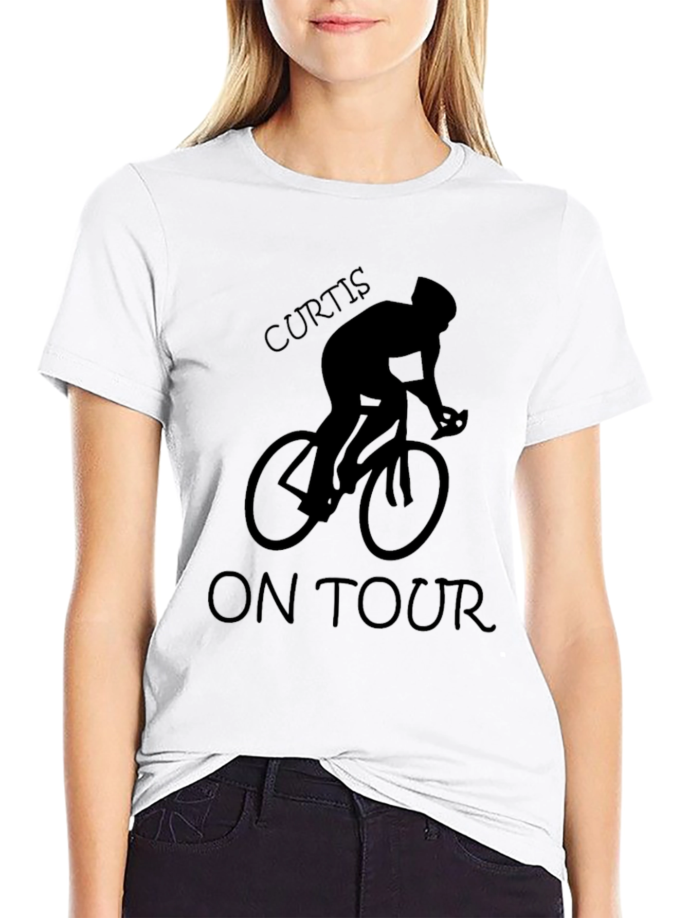 Black Curtis On Tour Graphic Tee view 9