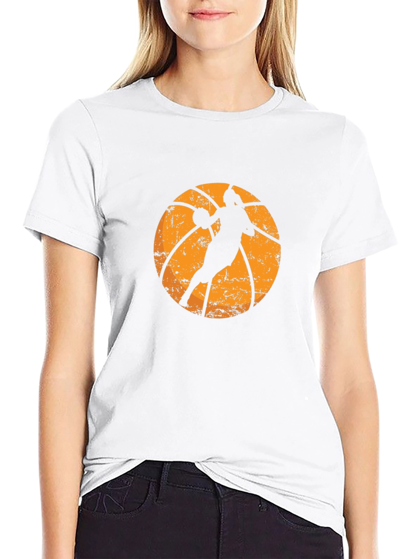 Black Basketball Graphic T-Shirt view 9
