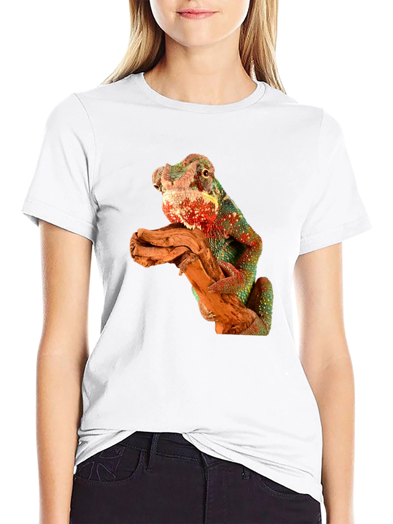 Black Chameleon Graphic Tee view 9