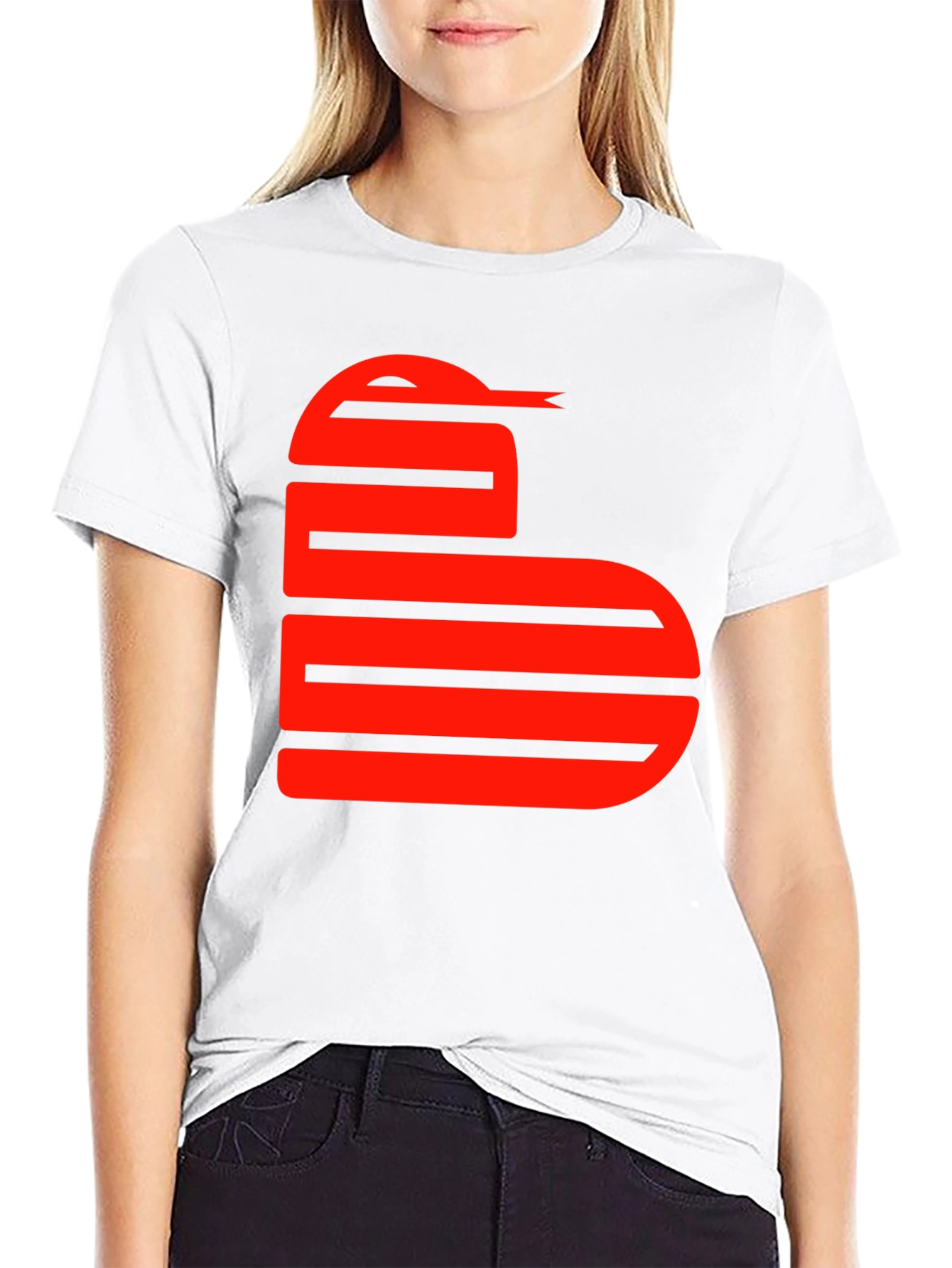 Black Snake Graphic Tee - Red Serpent on Black view 9