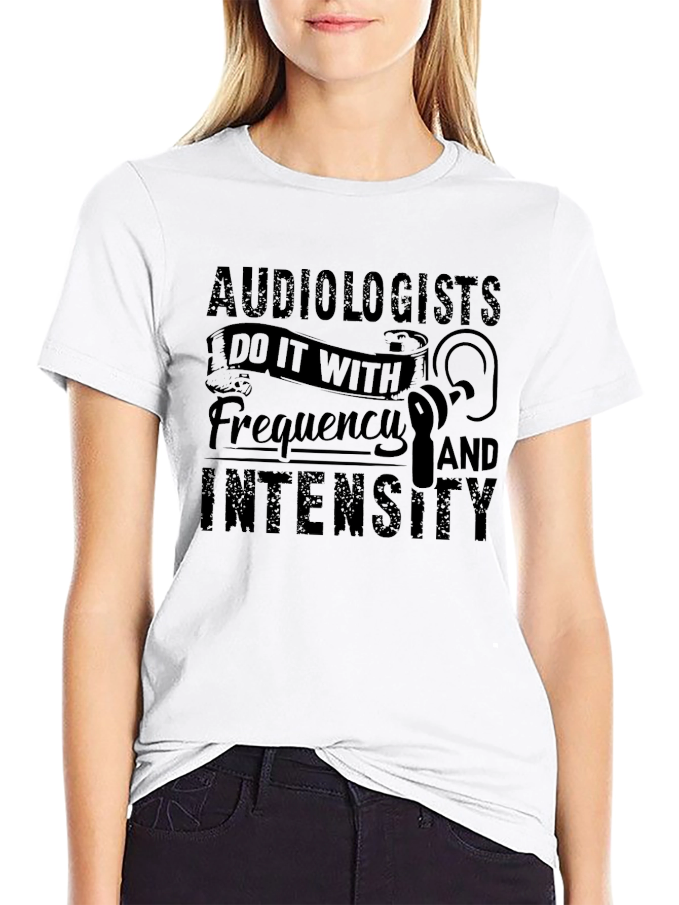 Audiologists Frequency Intensity Graphic T-Shirt - 9