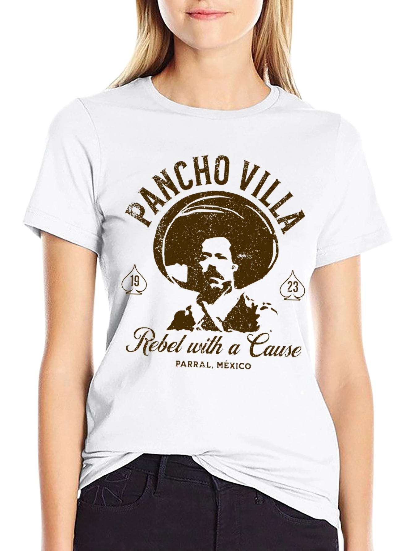 Black Pancho Villa Rebel T-Shirt - Black view 9