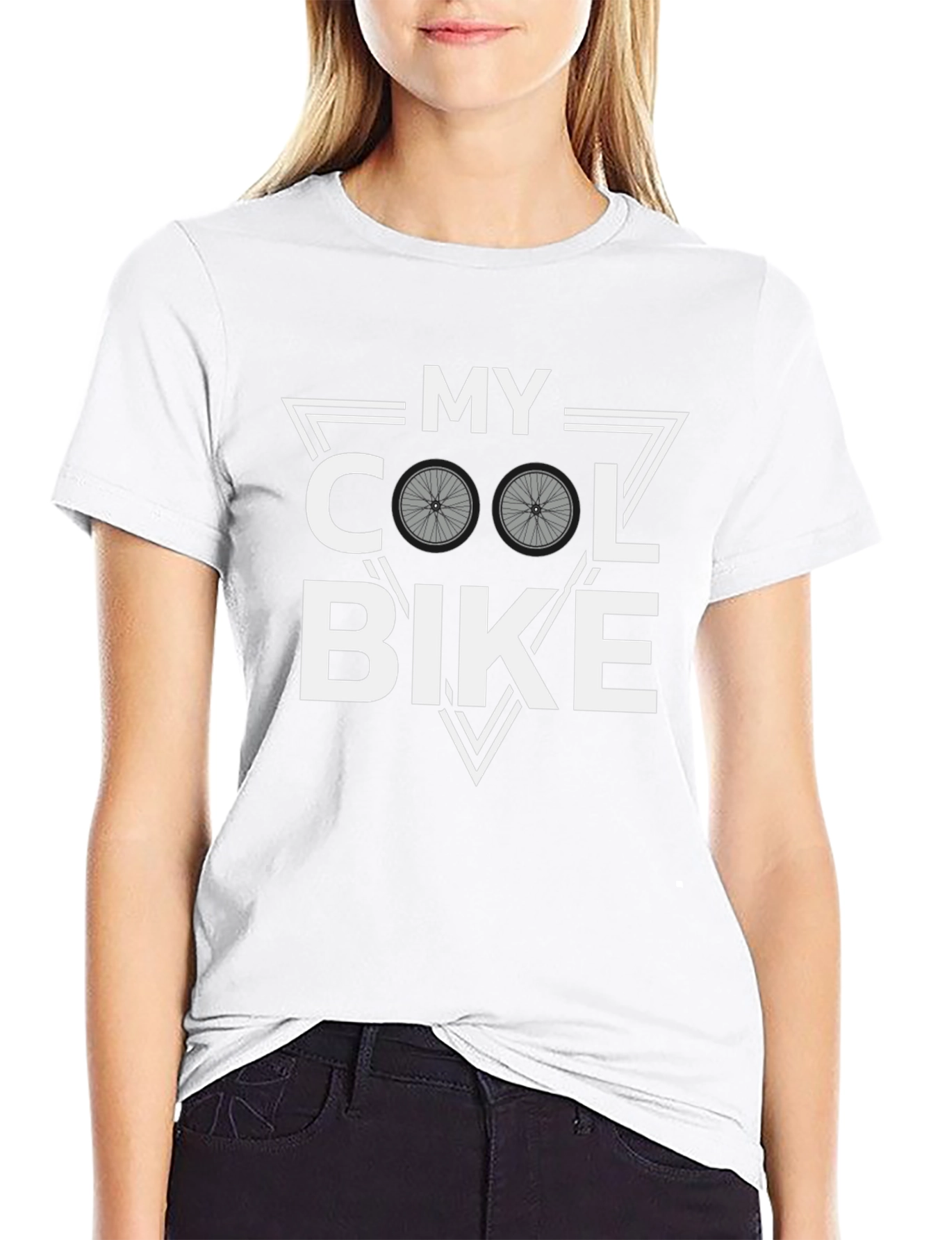 Black Cool Bike Graphic T-Shirt - Cycling Enthusiast Tee view 9