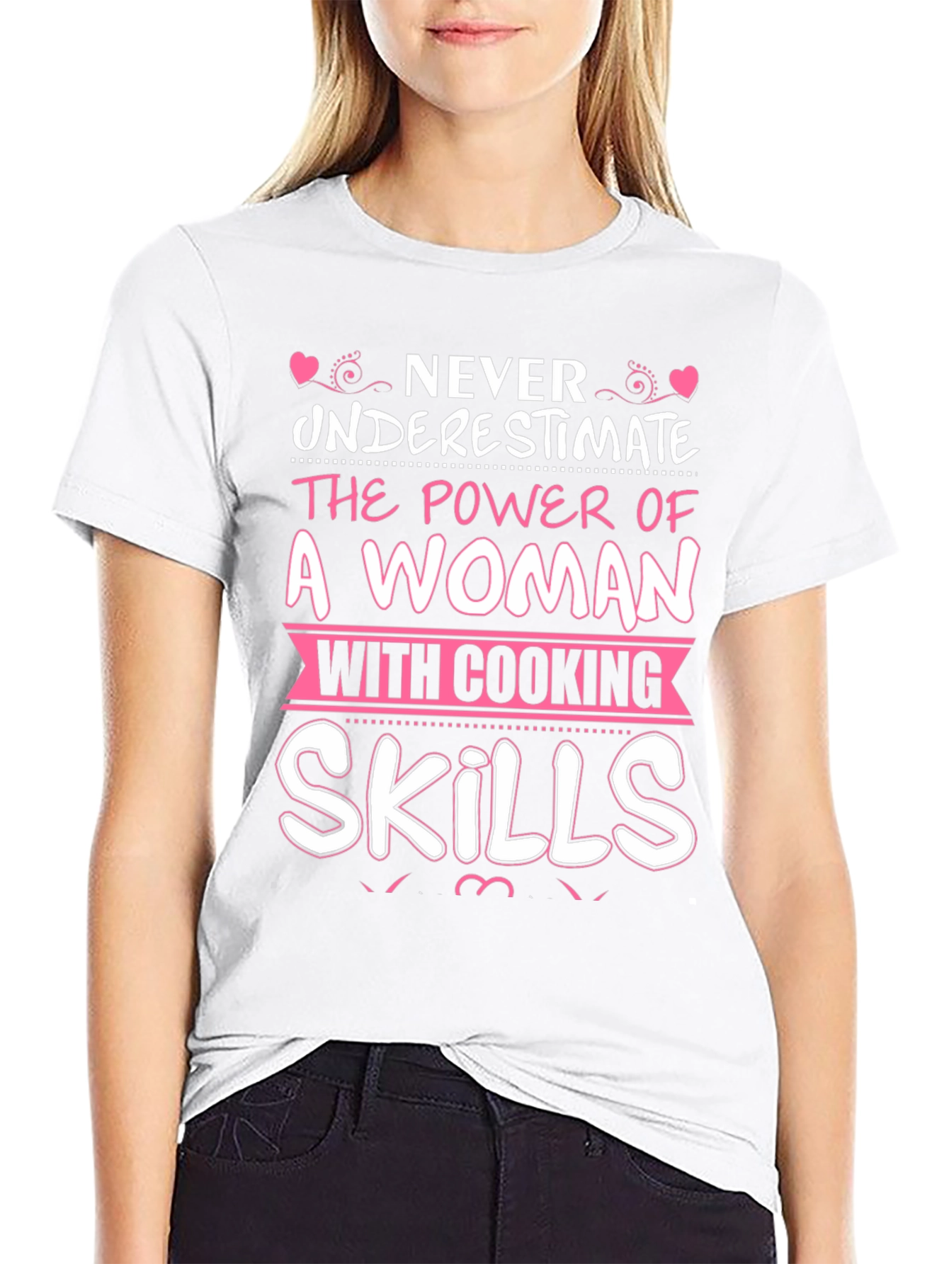 Black Never Underestimate Woman Cooking Skills T-Shirt view 9