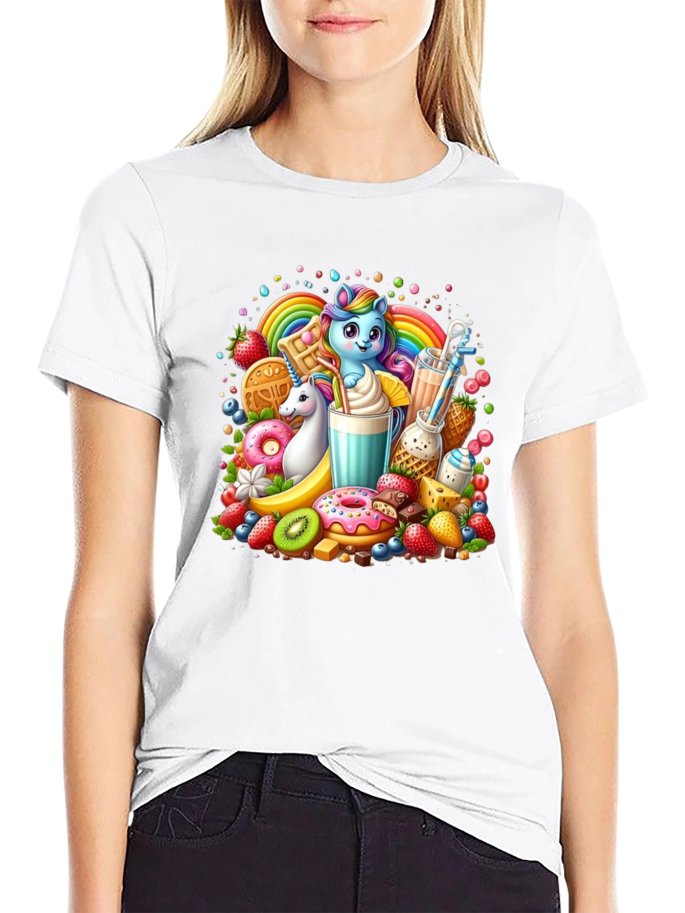 Sweet Treat Unicorn Graphic Tee - 9