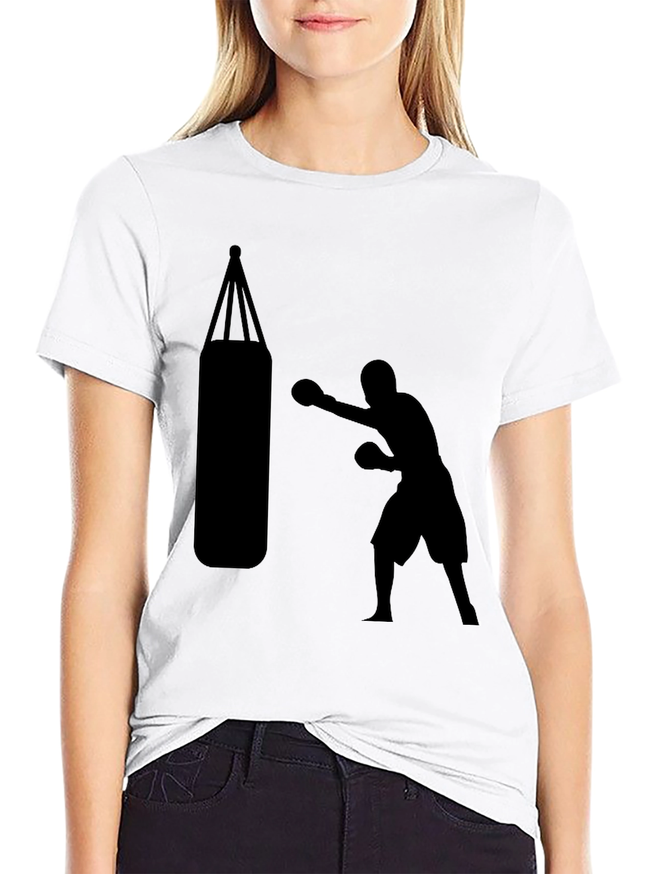 Black Black Boxer T-Shirt view 9