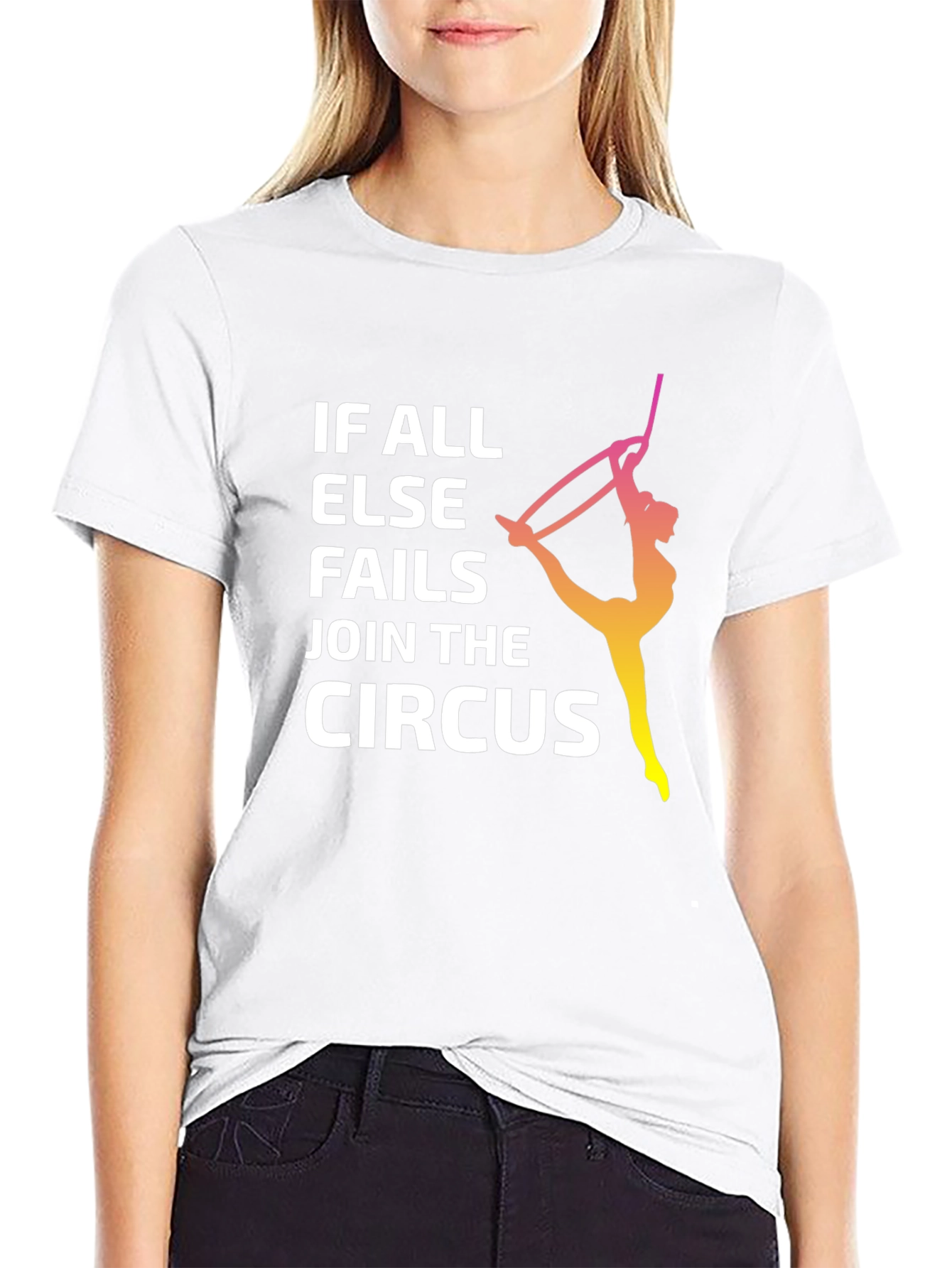 Black Join the Circus T-Shirt: Unique Graphic Tee view 9