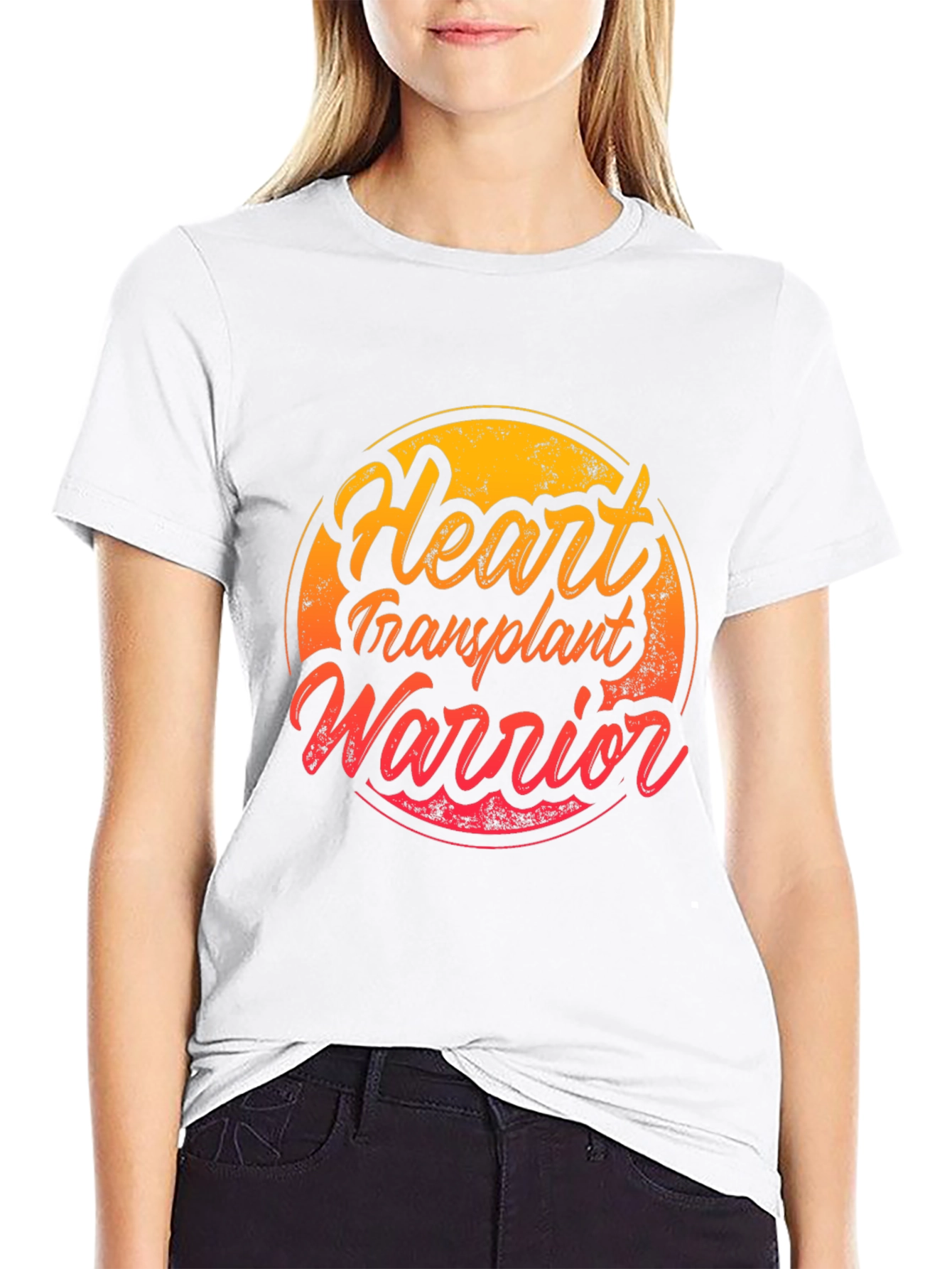 Black Heart Transplant Warrior Graphic Tee view 9