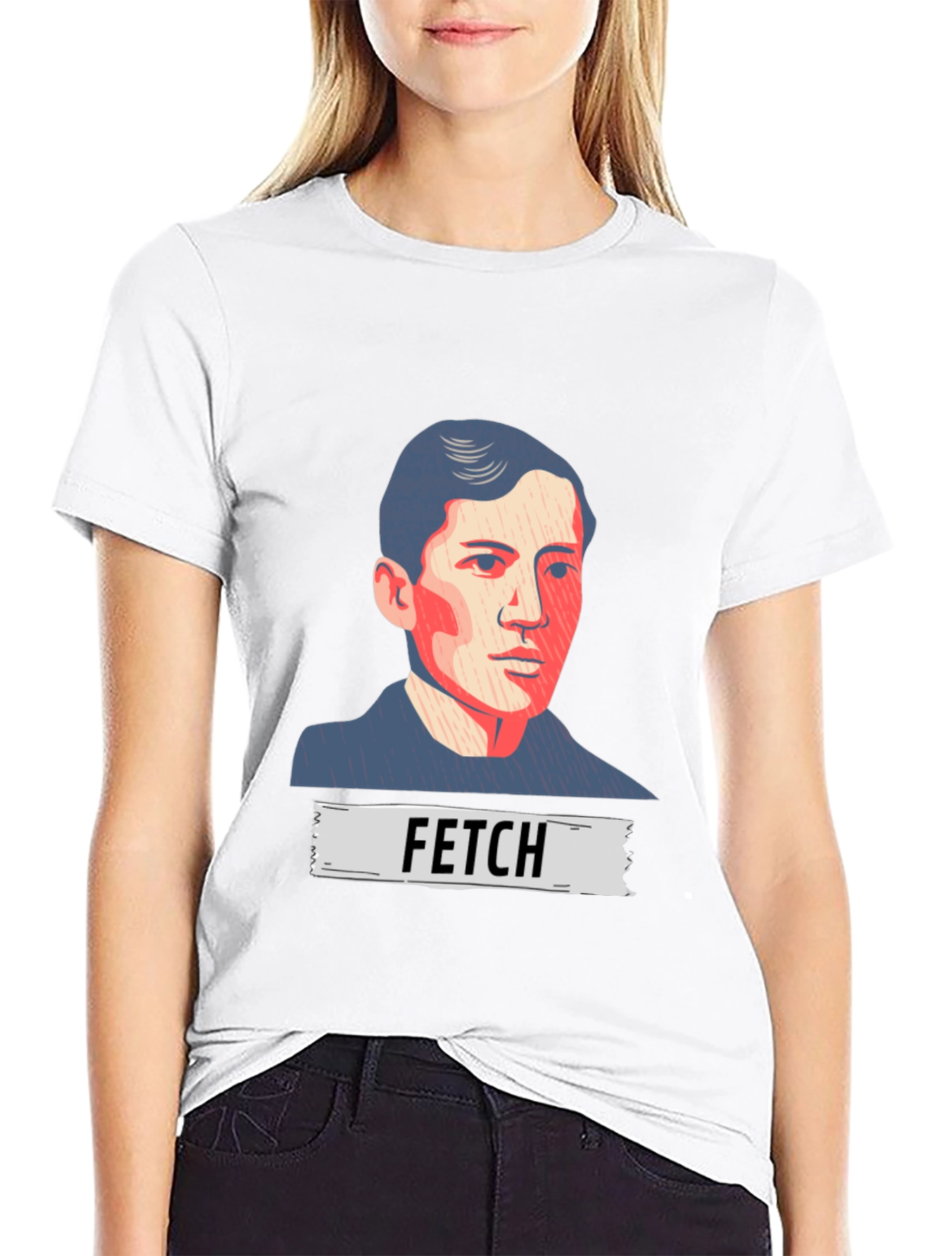 Black FETCH Graphic Tee - Cool & Trendy view 9