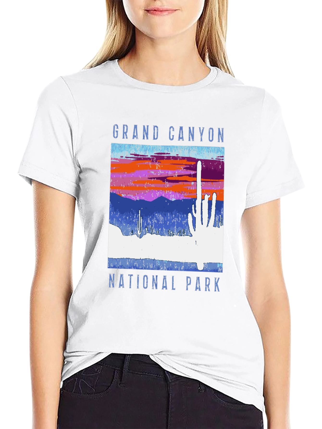 Black Grand Canyon National Park Graphic Tee view 9