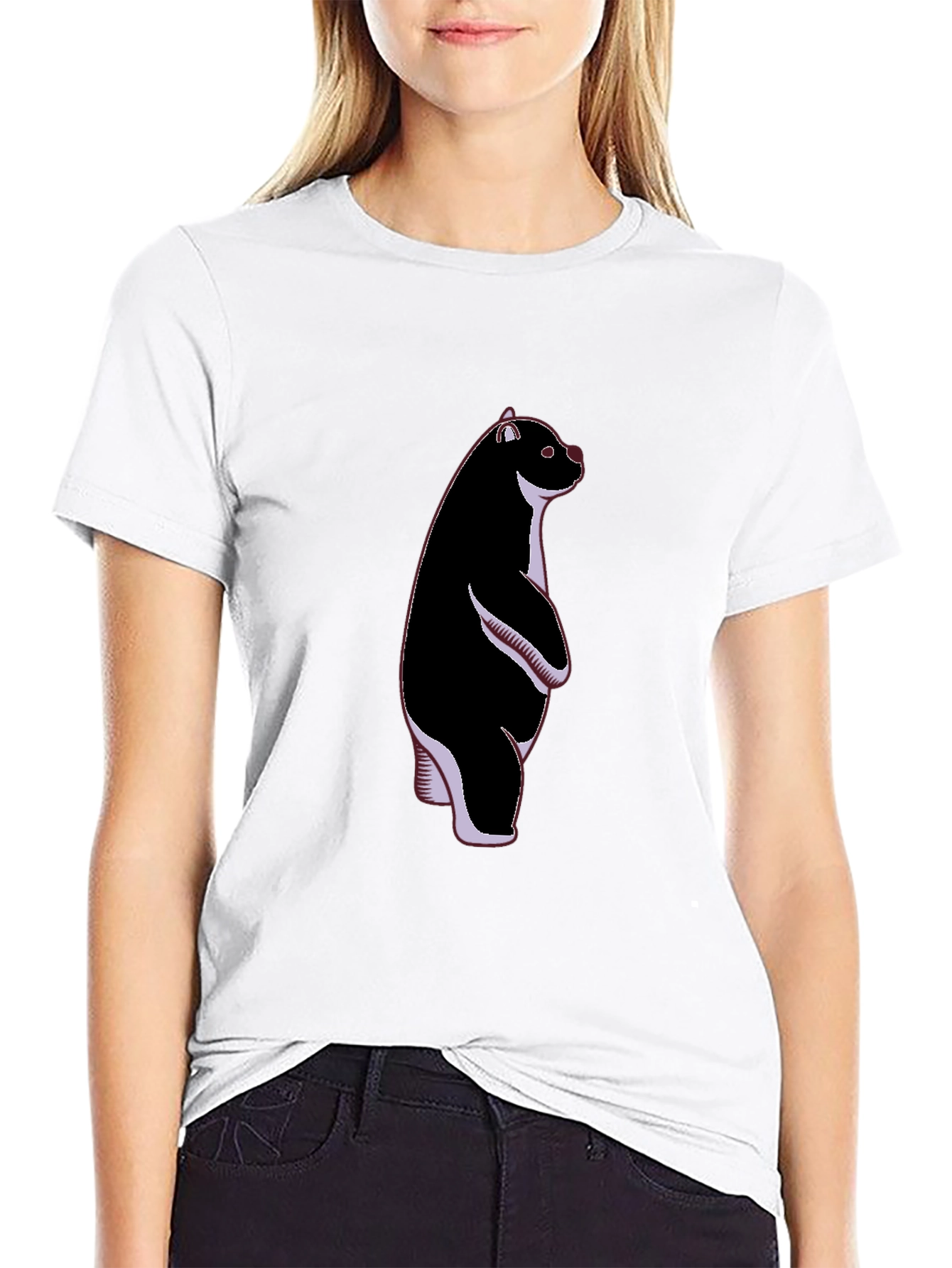 Black Bear Graphic Tee - Stand Out Style view 9