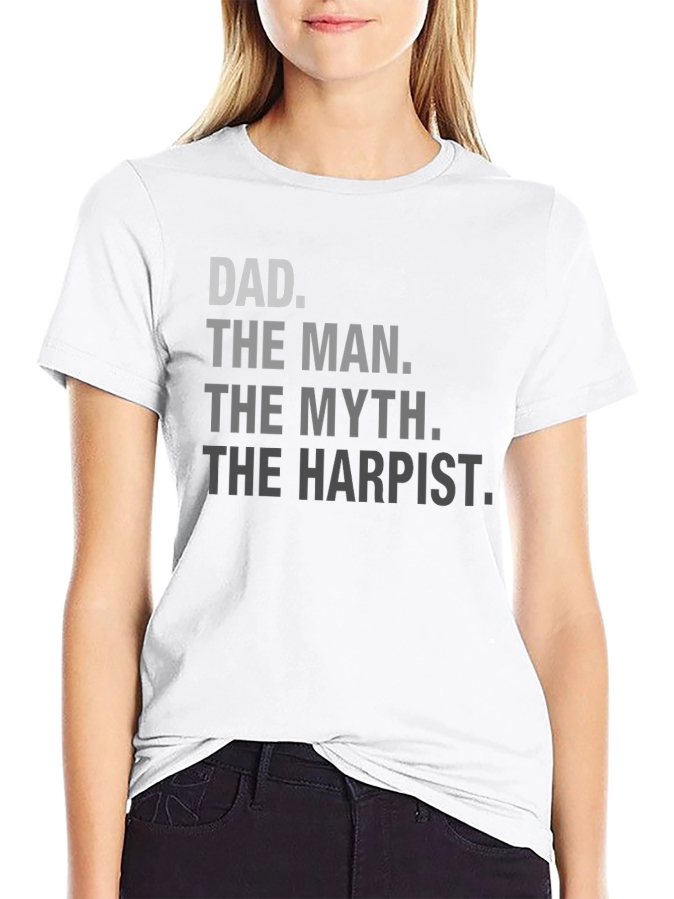 Black Dad. The Man. The Myth. T-Shirt view 9