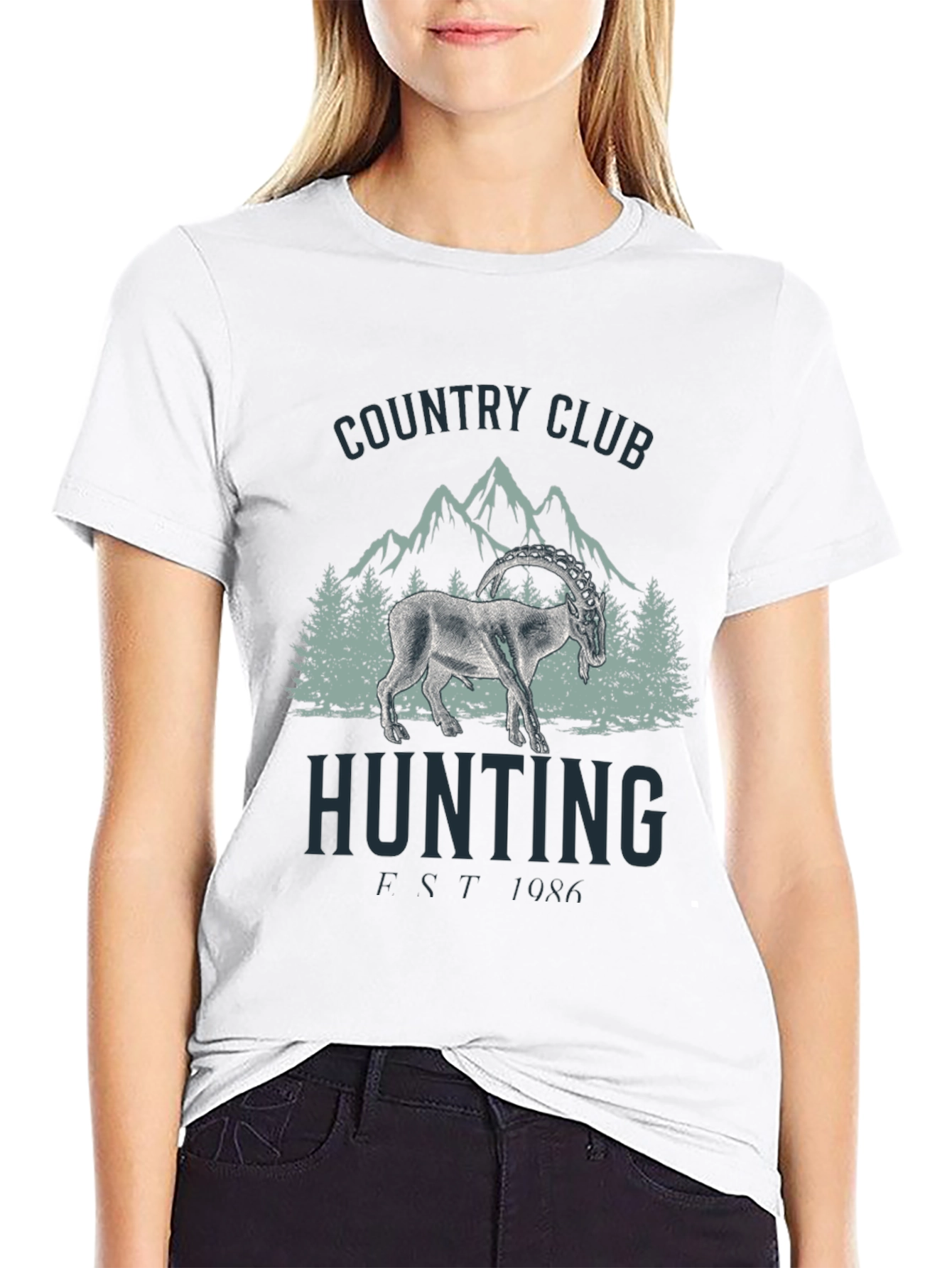 Country Club Hunting Tee - Est. 1986 - 9
