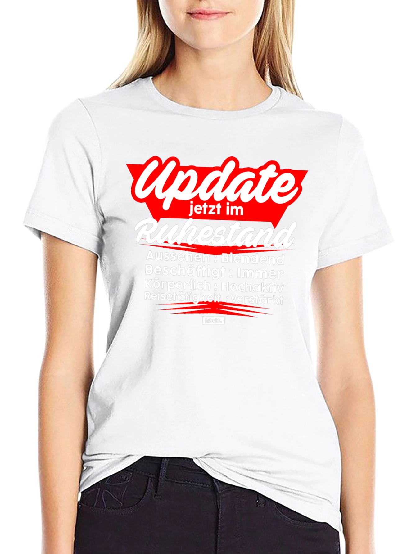 Black Update Ruhestand T-Shirt - Retirement Mode Activated! view 9
