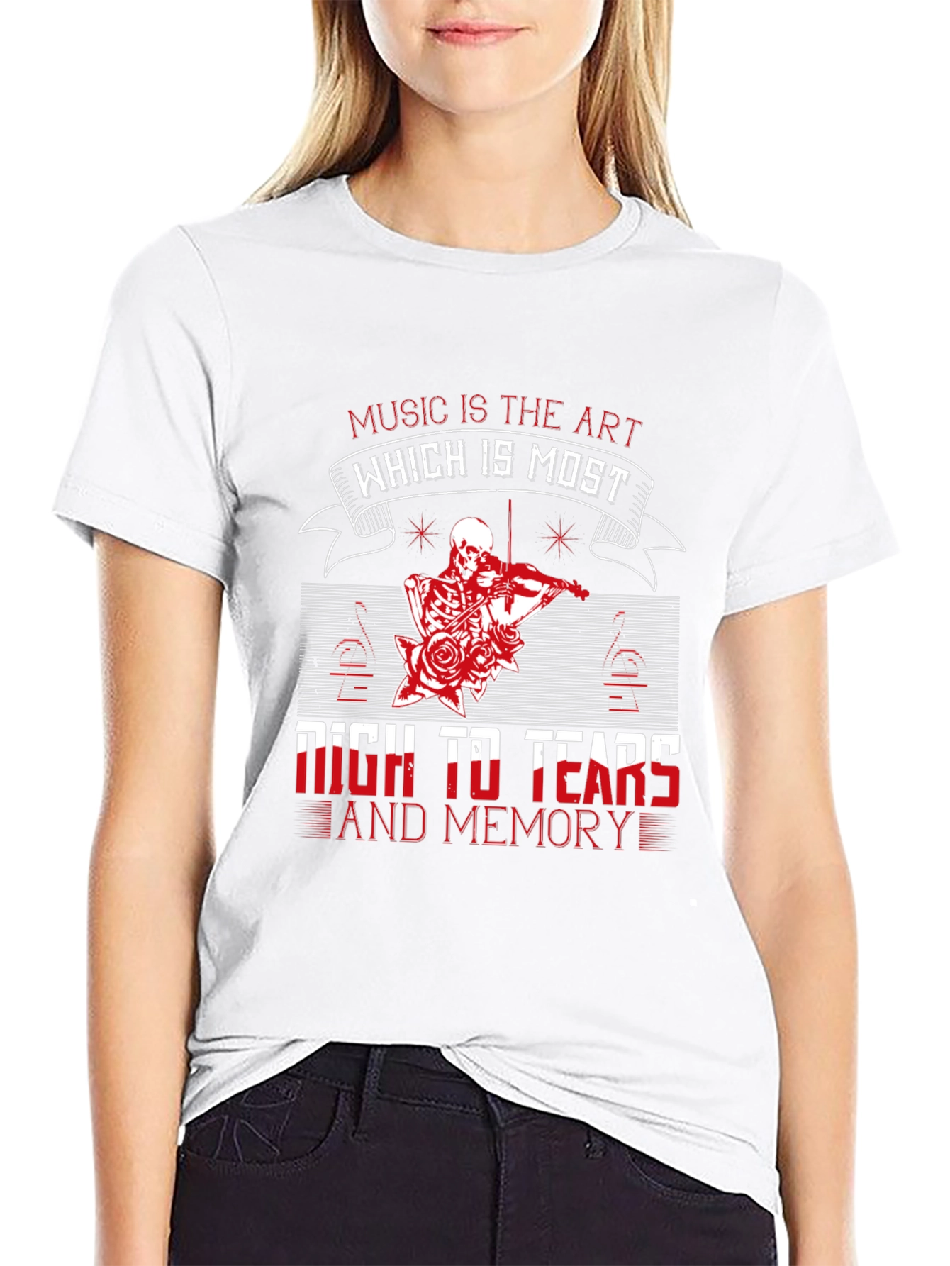 Black Music is the Art T-Shirt view 9